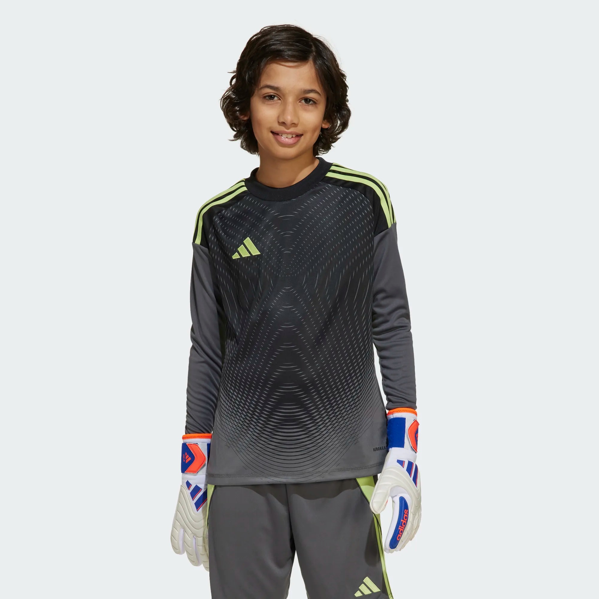 ADIDAS TIRO25 COMPETITION GK JERSEY LS YOUTH GLORY MINT ADIDAS TIRO25 COMPETITION GK JERSEY LS YOUTH GREY FIVE