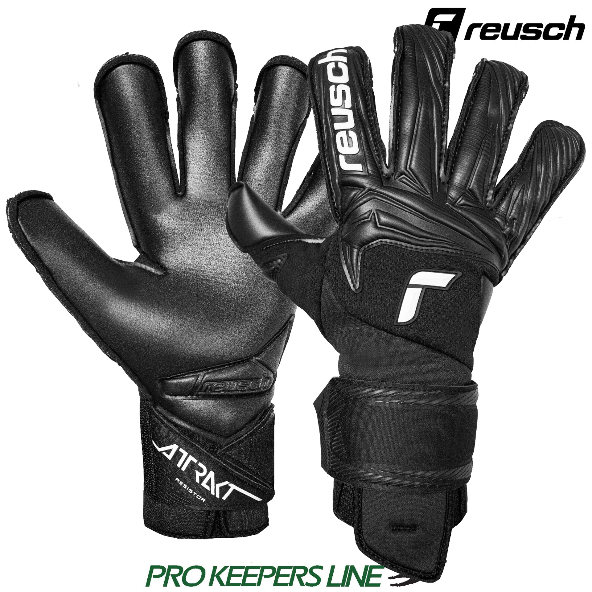 REUSCH ATTRAKT INFINITY RESISTOR BLACK