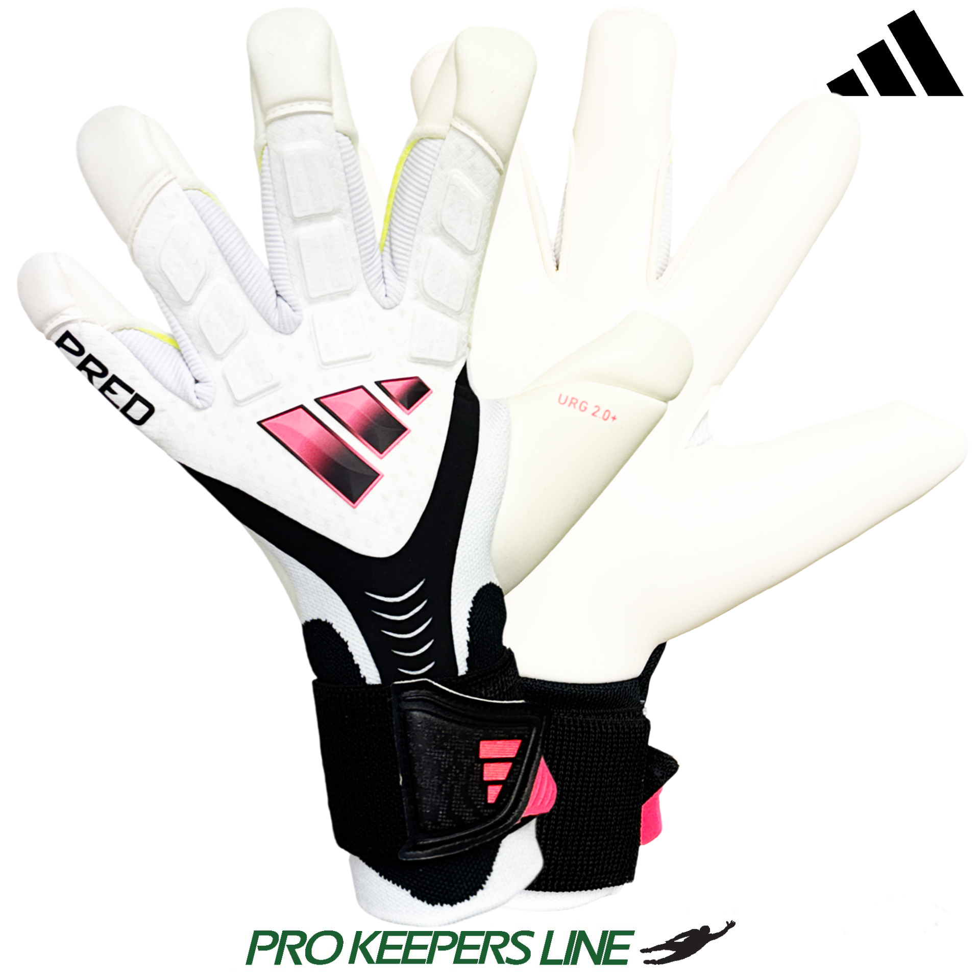 ADIDAS PREDATOR GL PRO HYBRID STRAP SOLAR TURQOUISE/BLACK/WHITE