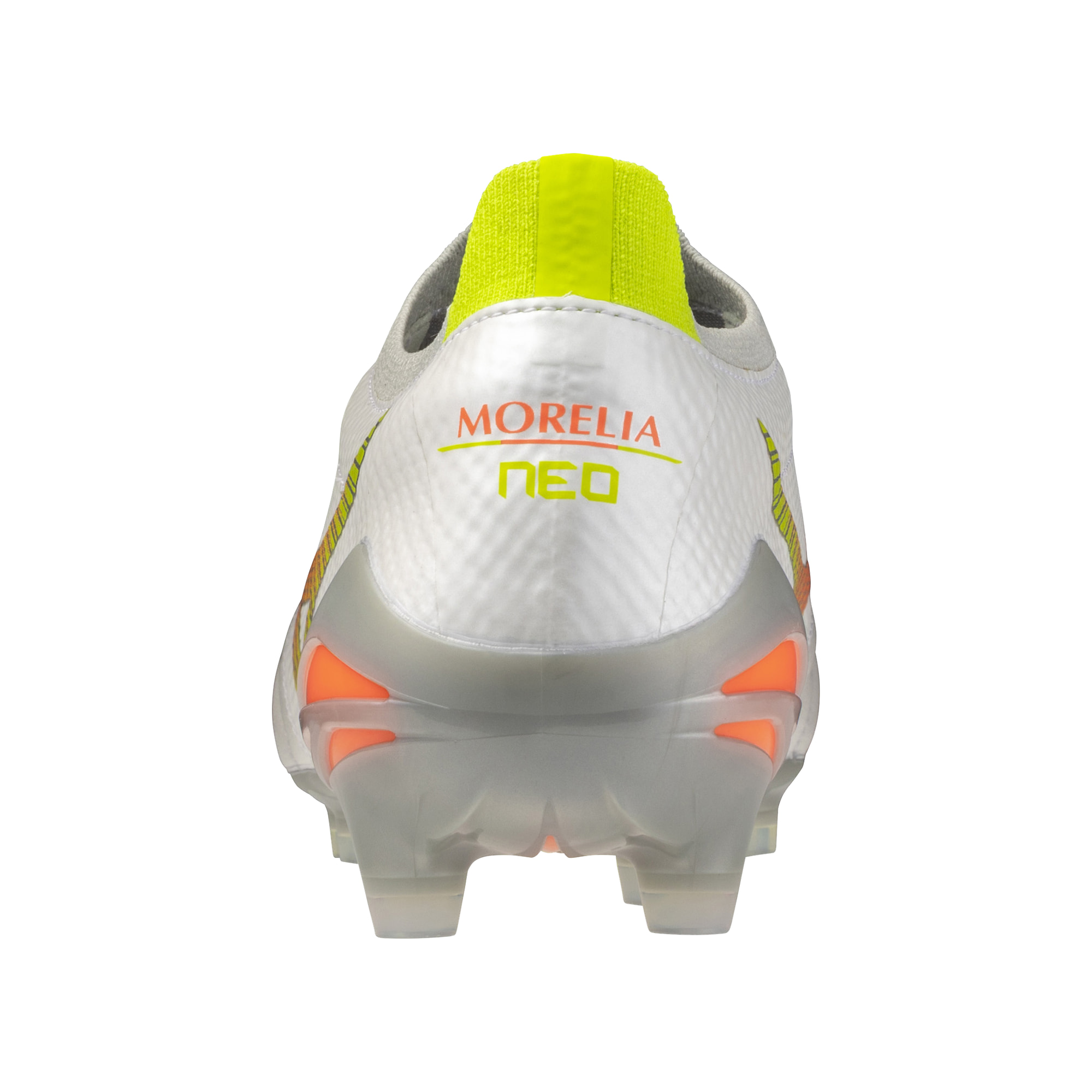 MIZUNO MORELIA NEO V BETA ELITE FG WHITE/LAVA ORANGE/EVENING PRIM