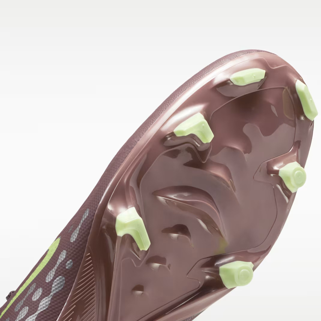 NIKE ZOOM MERCURIAL SUPERFLY 10 ACADEMY KM FG/MG PLUM ECLIPSE/METALLIC