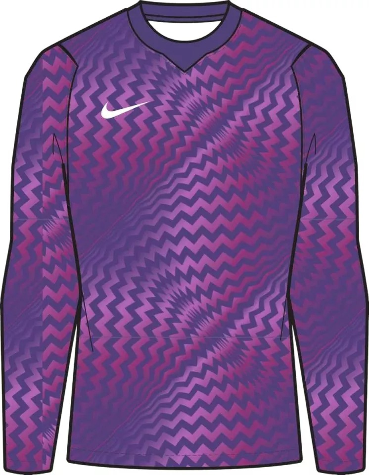 NIKE DF GARDIEN VI GK JERSEY LONG SLEEVE WILD GRAPE/WHITE
