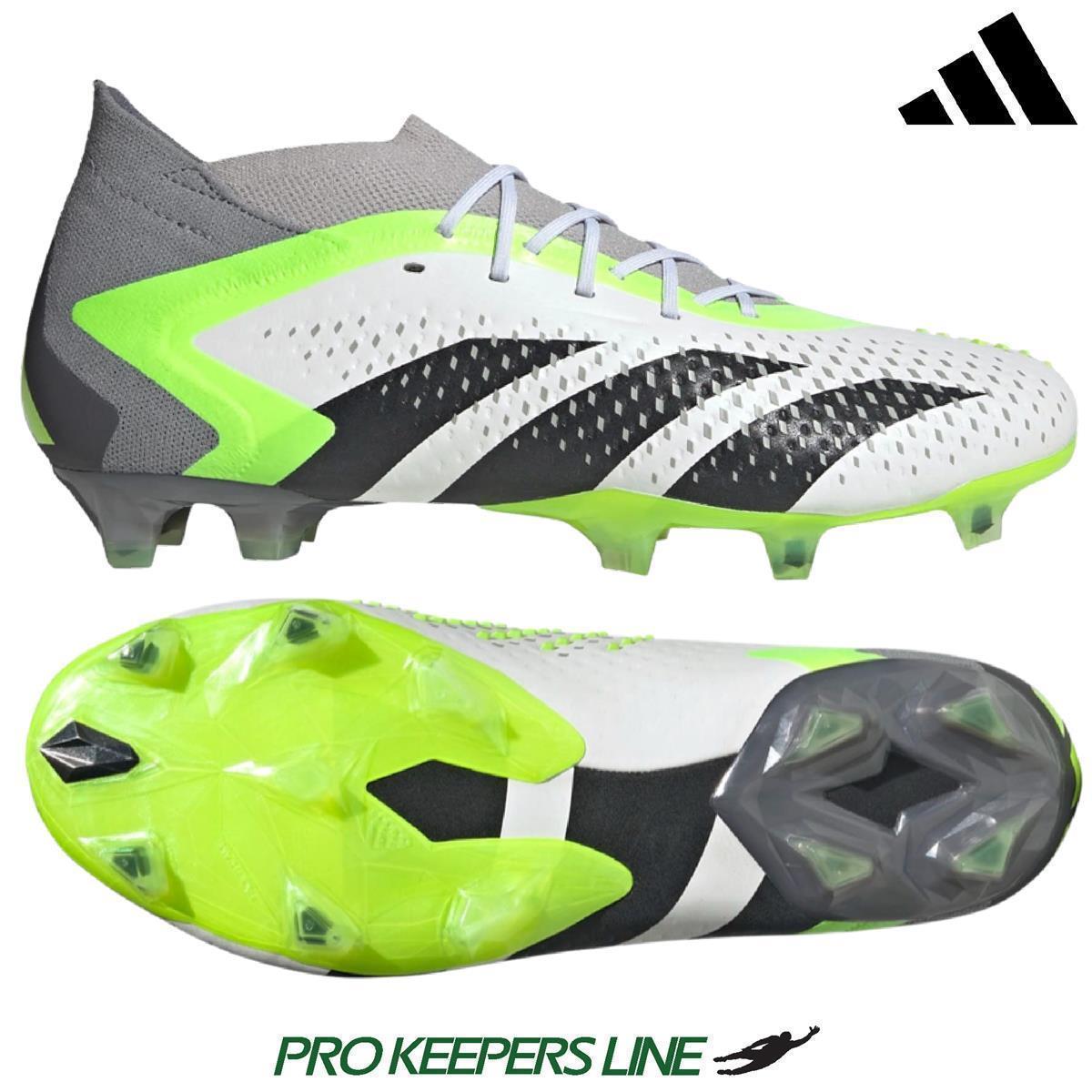 ADIDAS PREDATOR ACCURACY.1 FG FOOTWEAR WHITE CORE BLACK LUCID LEMON