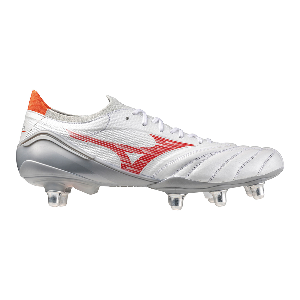 Mizuno Morelia Neo ホワイト/レッド Mizuno Morelia Neo IV Beta Made in Japan FG Sergio Ramos 4