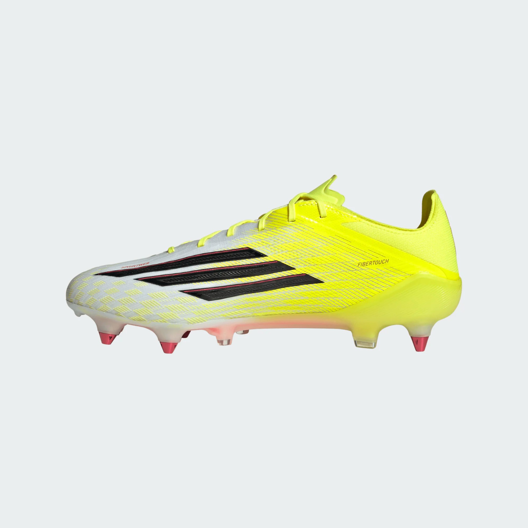 ADIDAS F50 ELITE SG TECH SOY/BLACK/LUCID RED