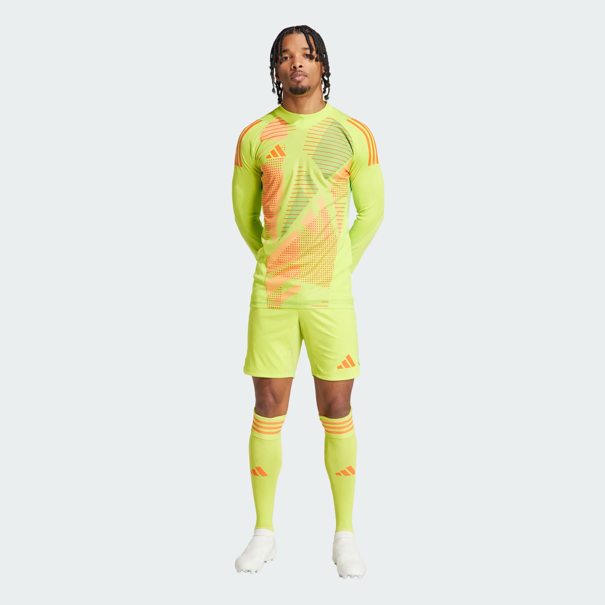 ADIDAS TIRO24 PRO GK JERSEY LS SEMI SOLAR YELLOW ADIDAS TIRO24 PRO GK JERSEY LS SEMI SOLAR YELLOW