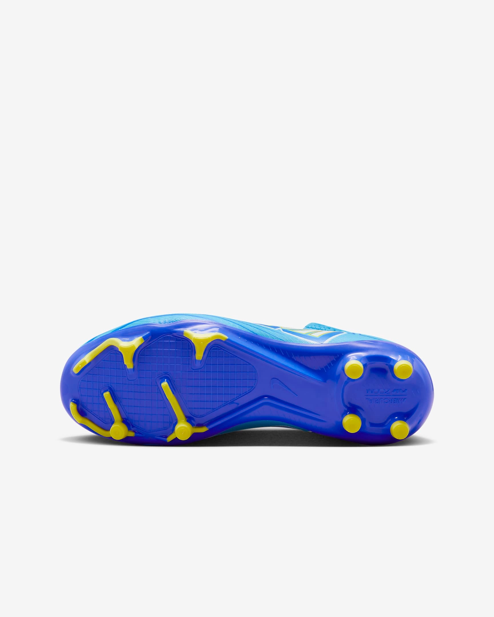 NIKE JR MERCURIAL ZOOM VAPOR 15 ACADEMY FG/MG BALTIC BLUE/WHITE