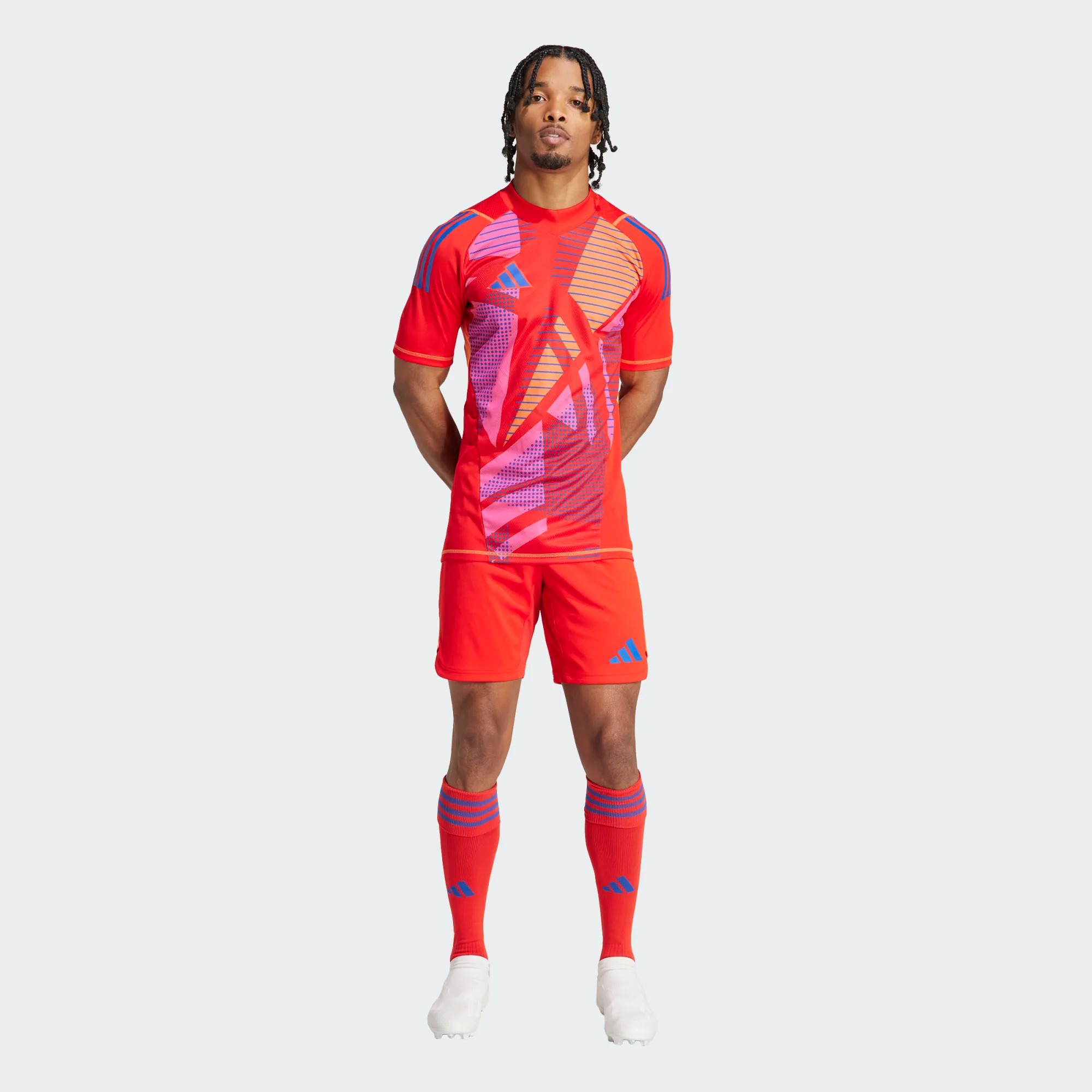 ADIDAS TIRO24 PRO GK JERSEY SHORT SLEEVE RED