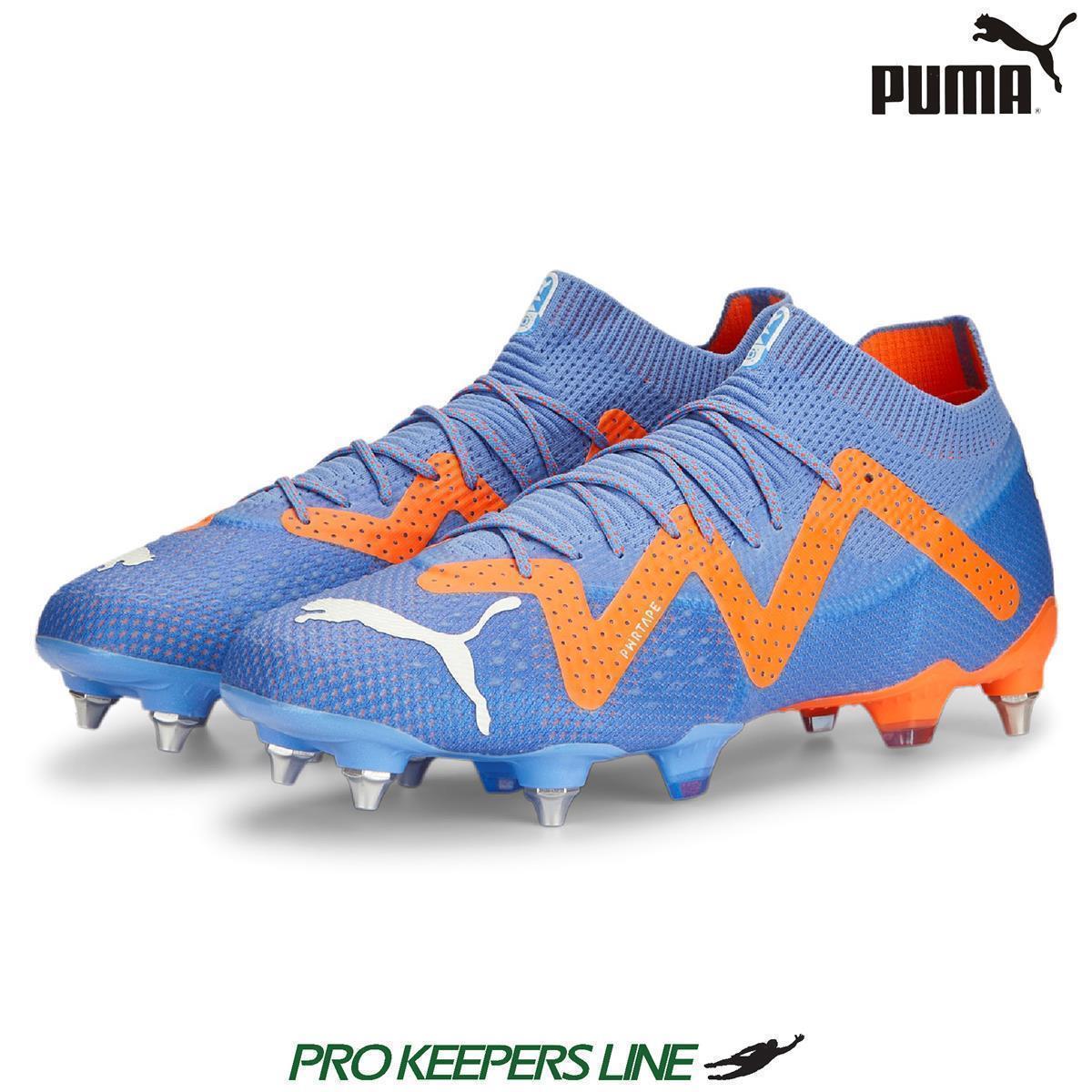 PUMA FUTURE ULTIMATE MXSG BLUE-WHITE-ULTRA ORANGE