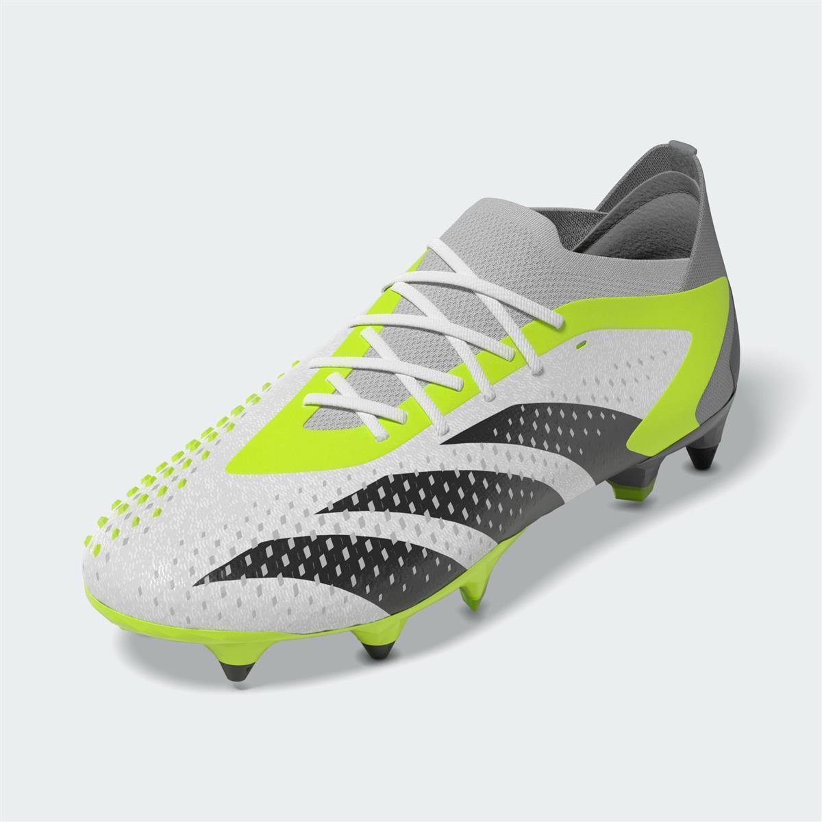 ADIDAS PREDATOR ACCURACY.1 LOW SG FOOTWEAR WHITE/CORE BLACK/LUCID LEMON