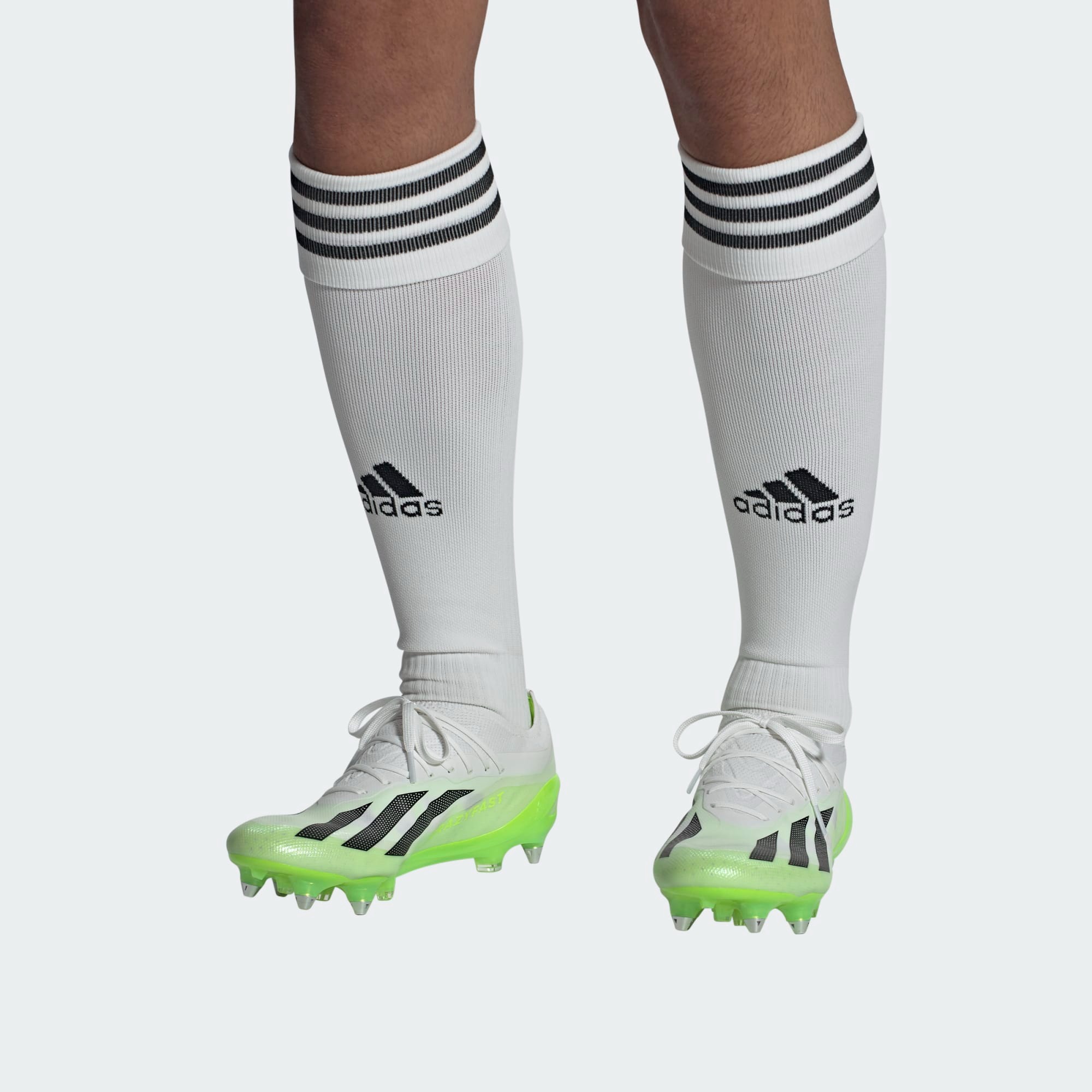 ADIDAS X CRAZYFAST.1 SG FOOTWEAR WHITE/CORE BLACK/LUCID LEMON | UK