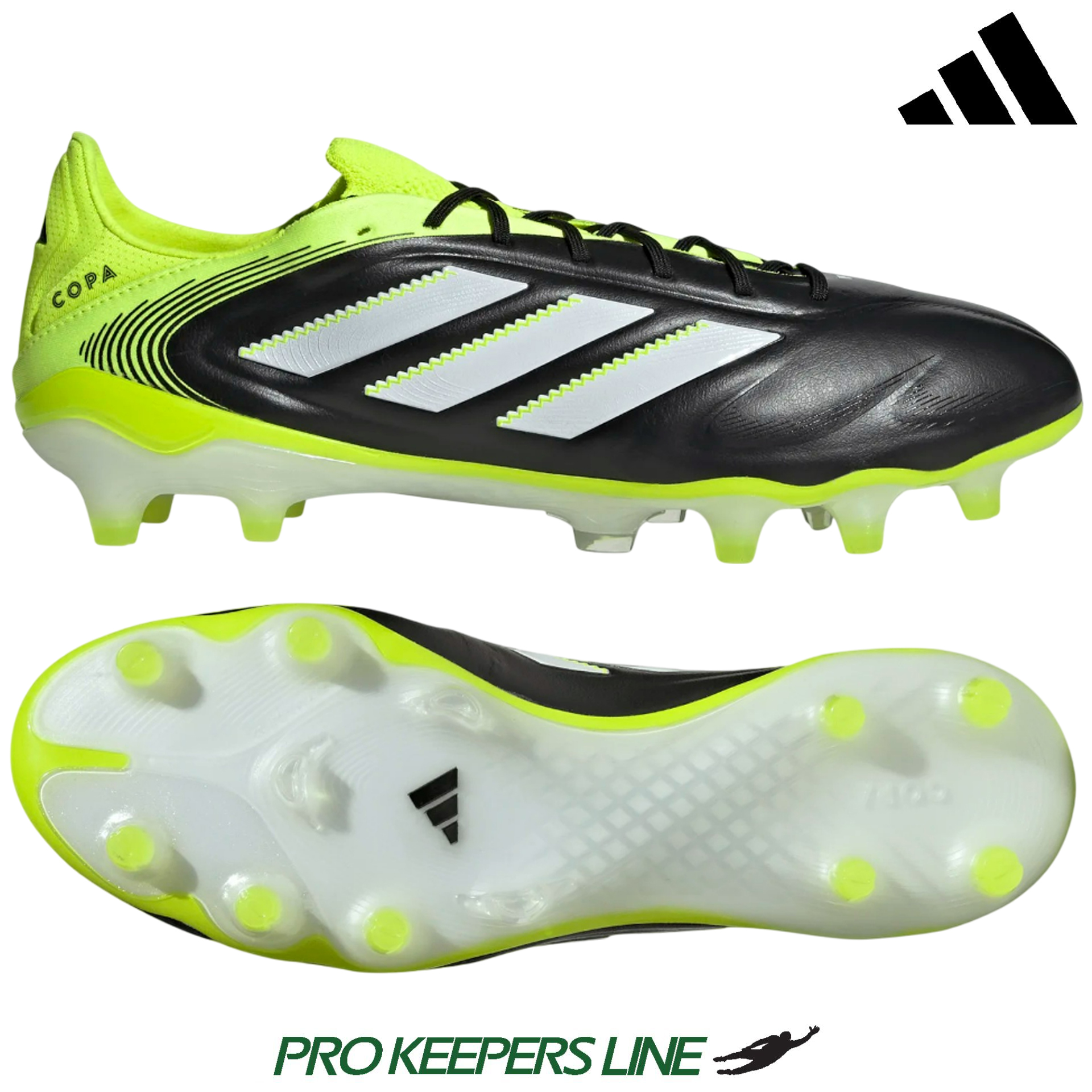 ADIDAS COPA PURE III ELITE FG BLACK/BLACK/LUCID LEMON