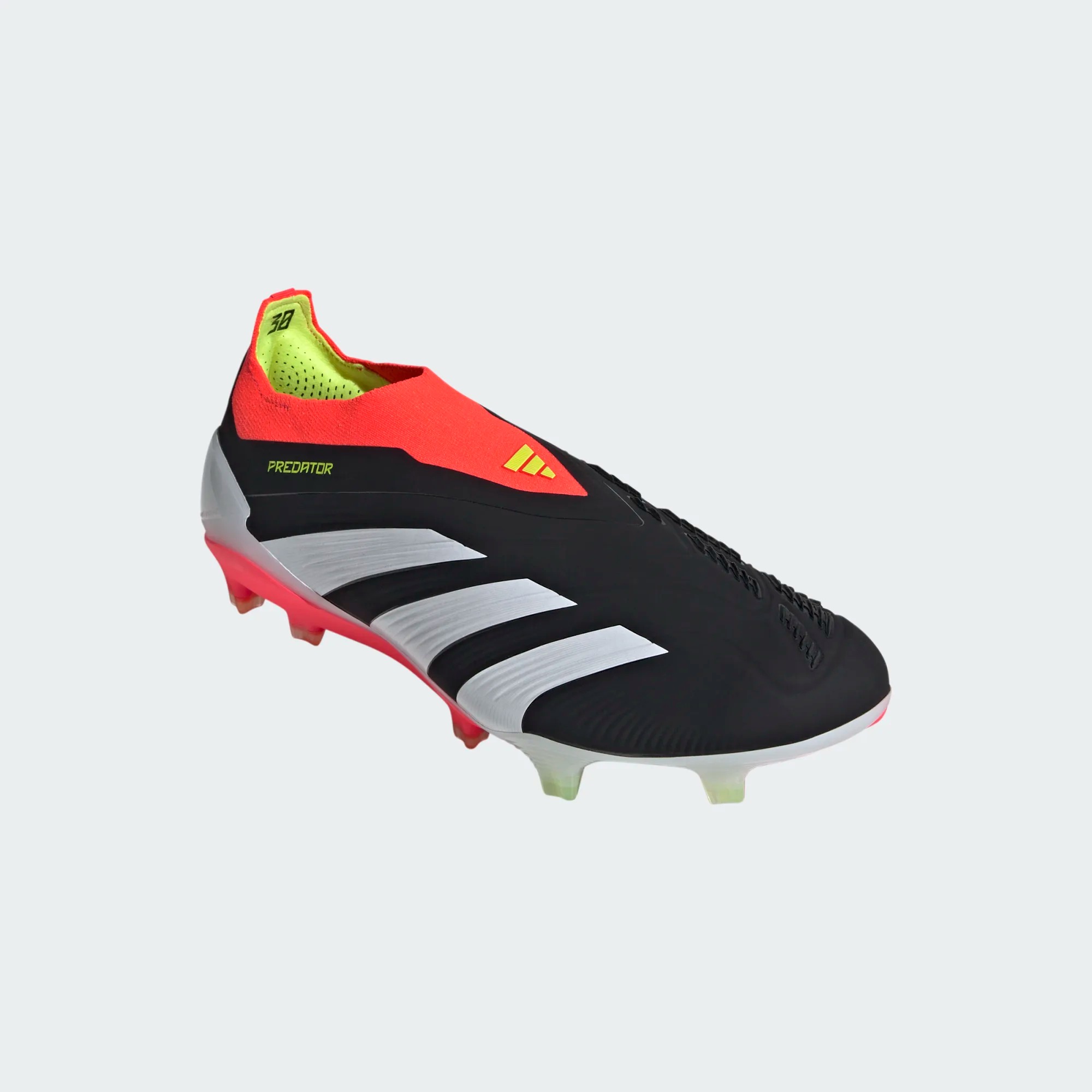 ADIDAS PREDATOR ELITE LL FG CORE BLACK/CLOUD WHITE/SOLAR RED | UK