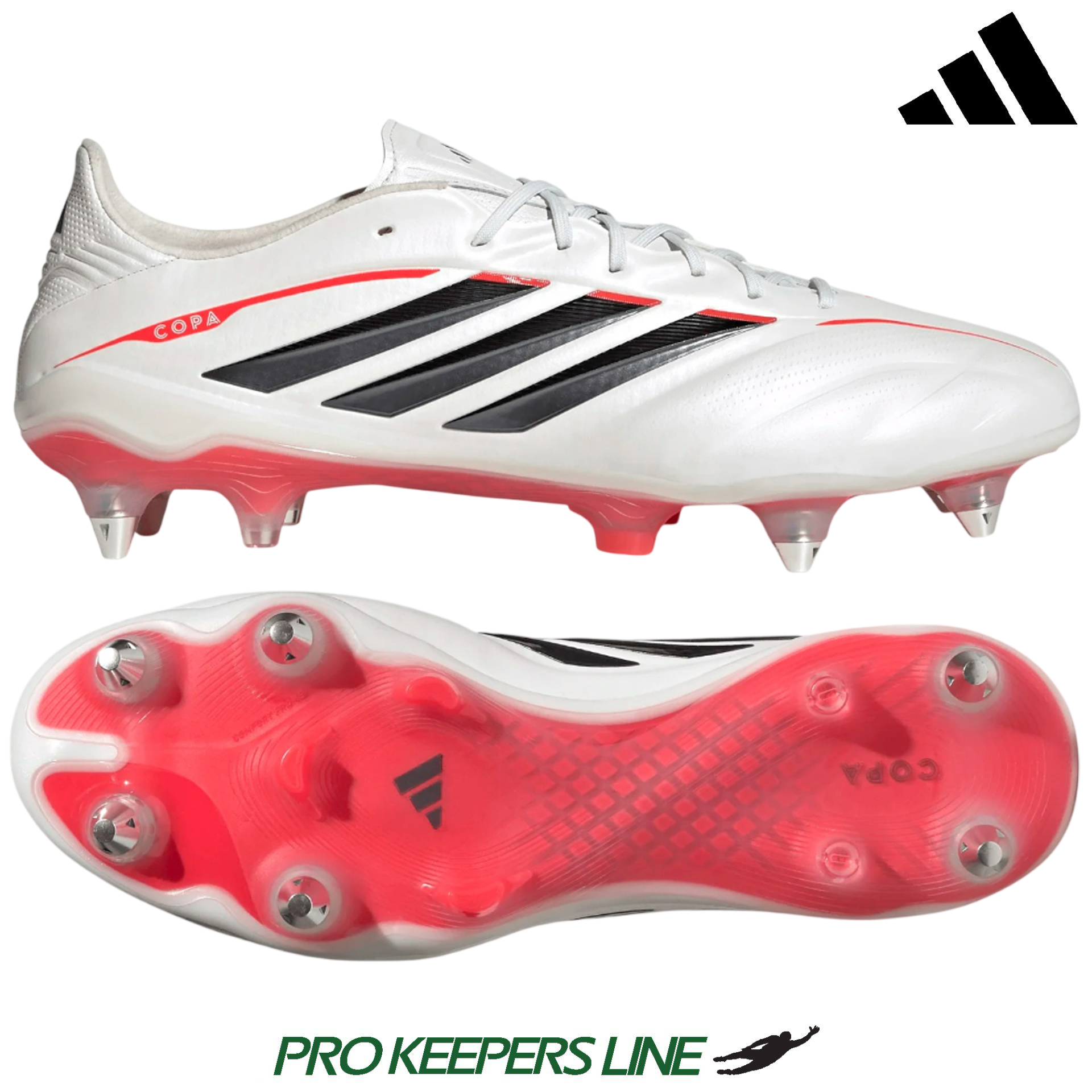 ADIDAS COPA PURE IV ELITE SG ZERO METALLIC/BACK/LUCID RED