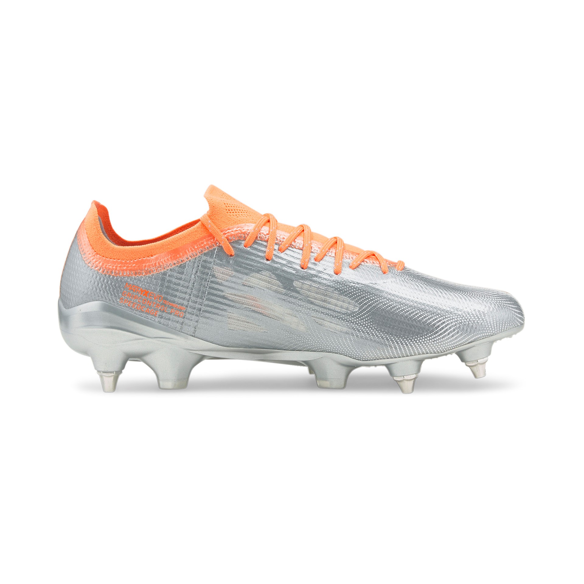 PUMA ULTRA 1.4 MXSG DIAMOND SILVER-NEON CITRUS | UK 10.5 (US