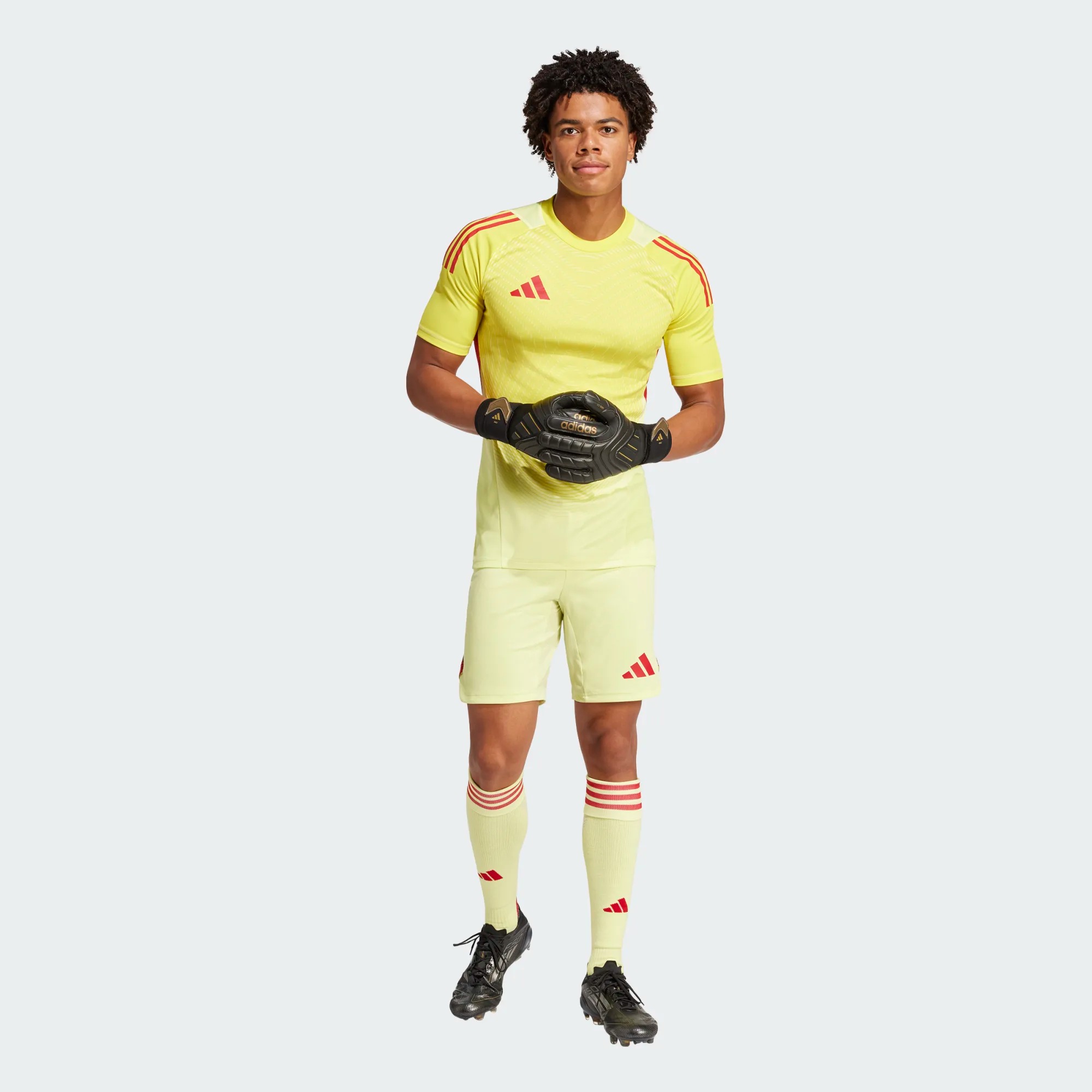 ADIDAS TIRO25 PRO GK SHORT PULSE YELLOW