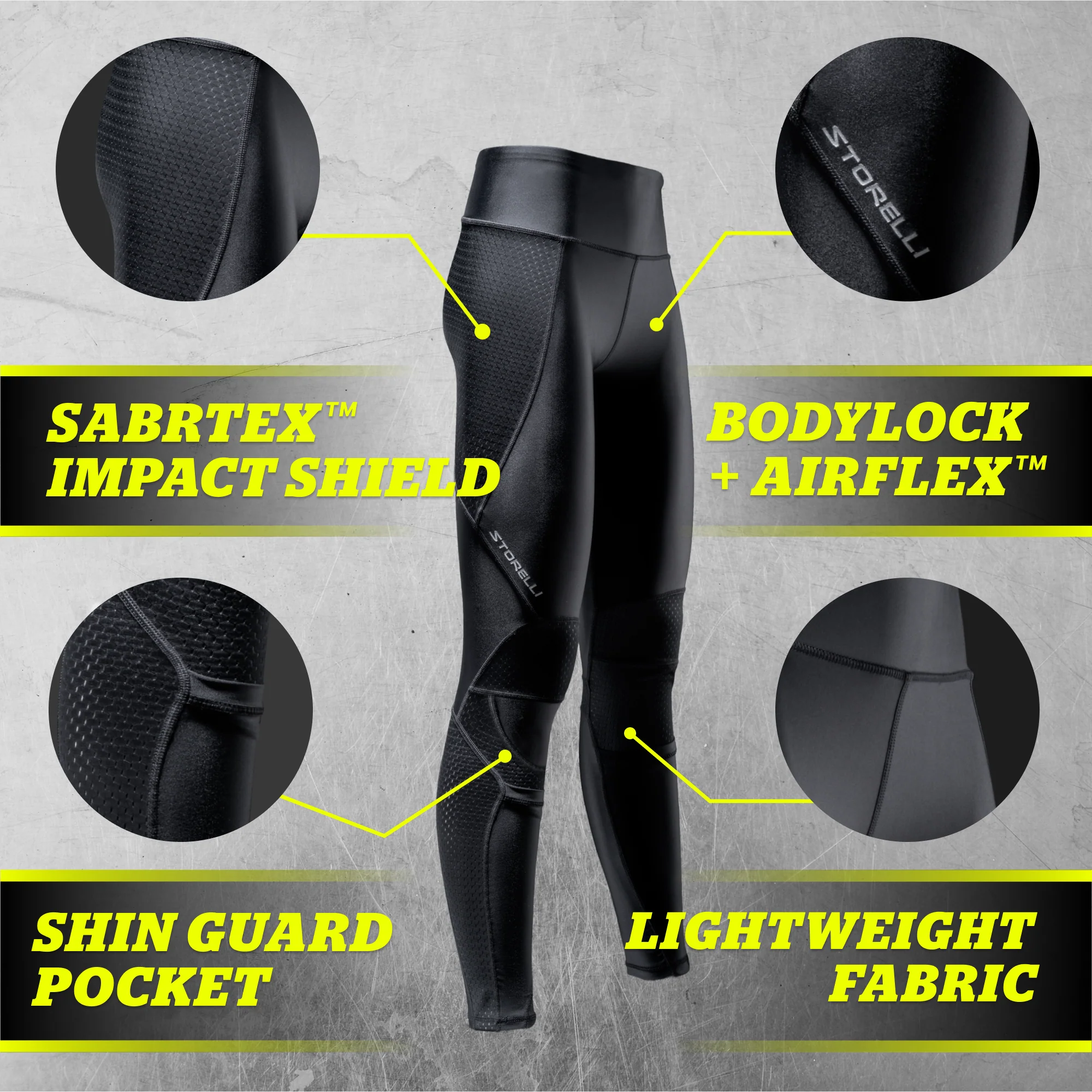 STORELLI WOMEN'S BODYSHIELD TURF BURN LEGGINGS
