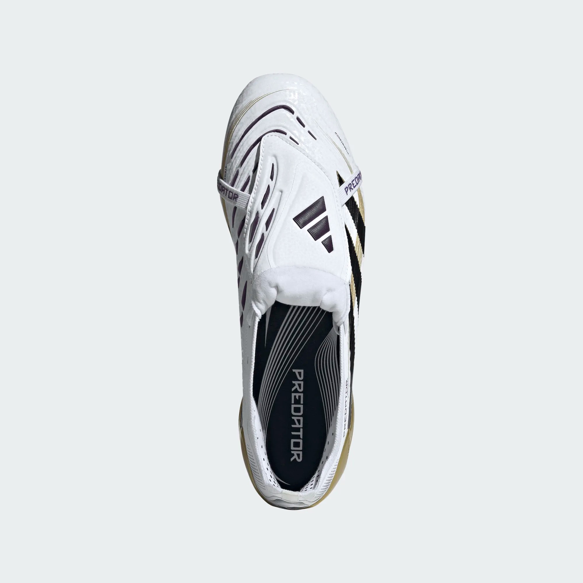 ADIDAS PREDATOR ELITE FT FG WHITE/BLACK/GOLD METALLIC ADIDAS PREDATOR ELITE FT FG WHITE/BLACK/GOLD METALLIC