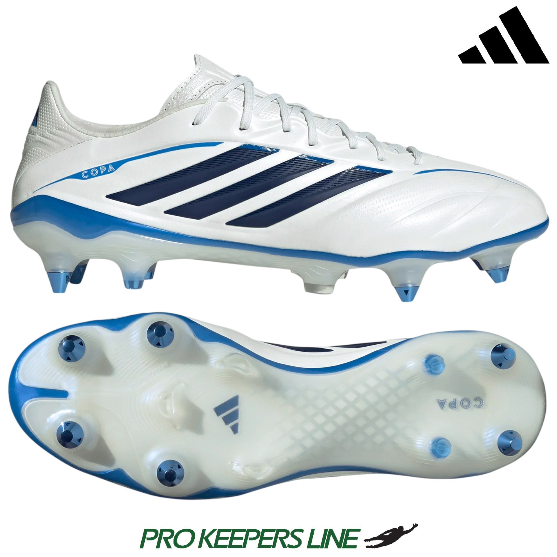 ADIDAS COPA PURE IV ELITE SG ZERO METALLIC/DARK BLUE/LUCID BLUE