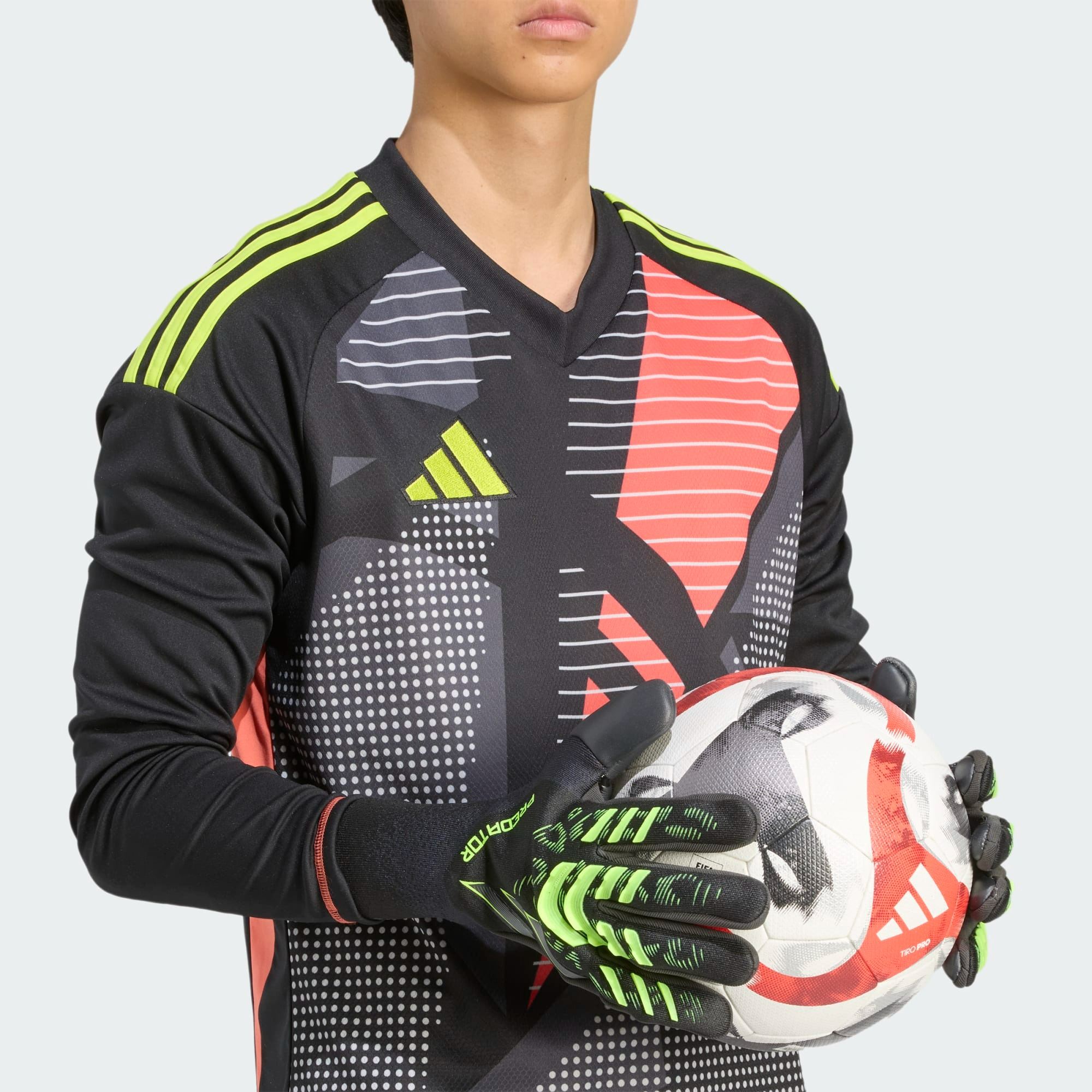 ADIDAS PREDATOR GL PRO BLACK/CARBON/LUCID LEMON