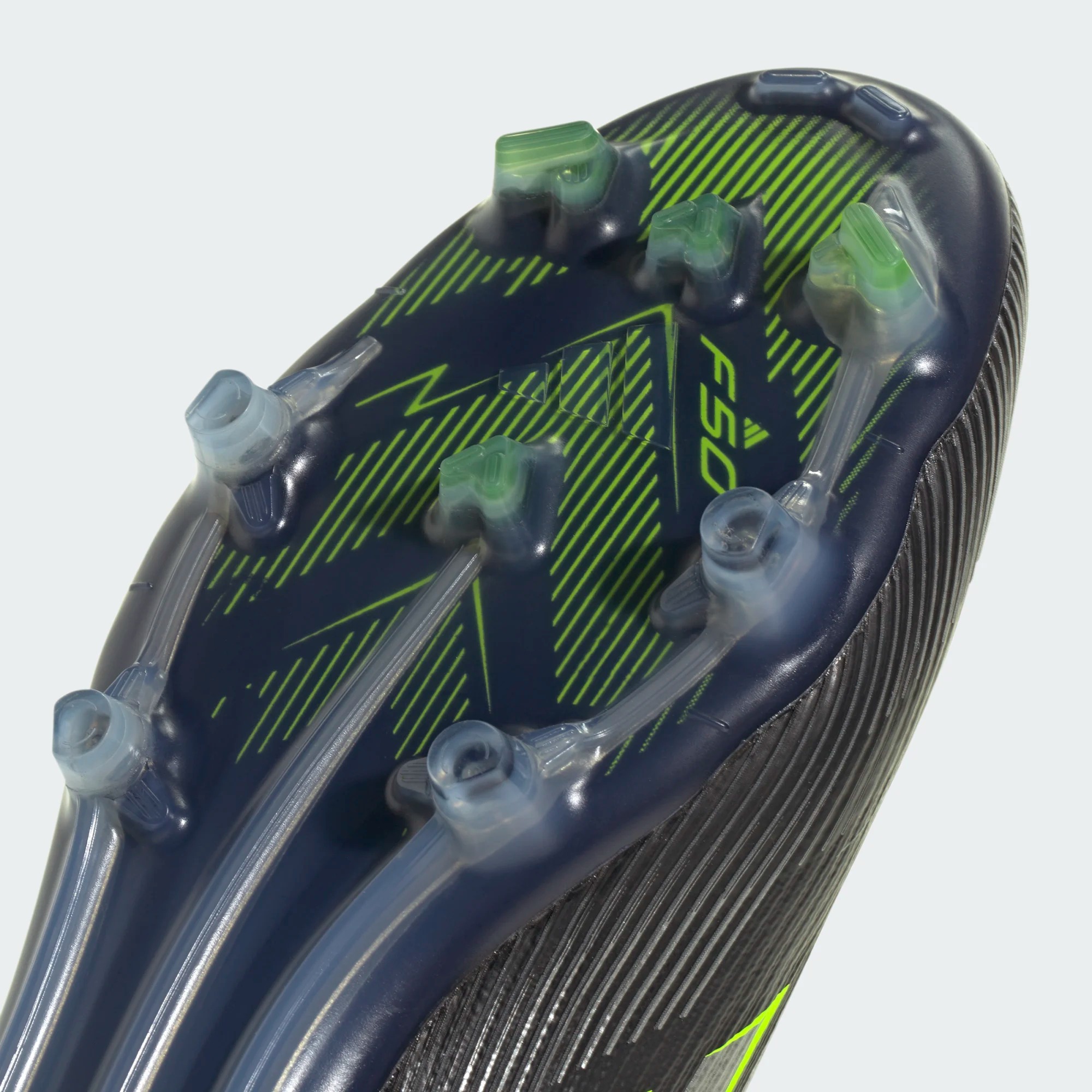 ADIDAS F50 ELITE FG BLACK/IRON METALLIC/LUCID LEMON