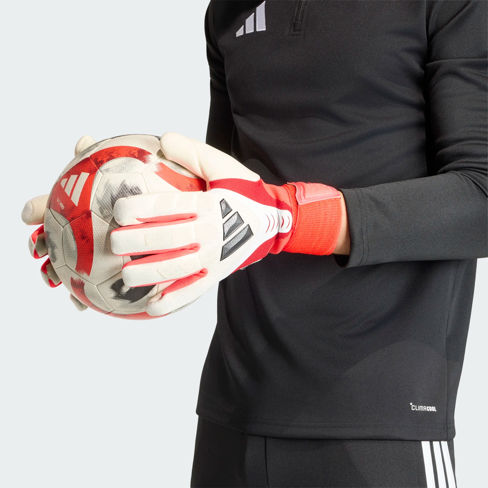 ADIDAS PREDATOR GL PRO STRAP WHITE/LUCID RED/BLACK