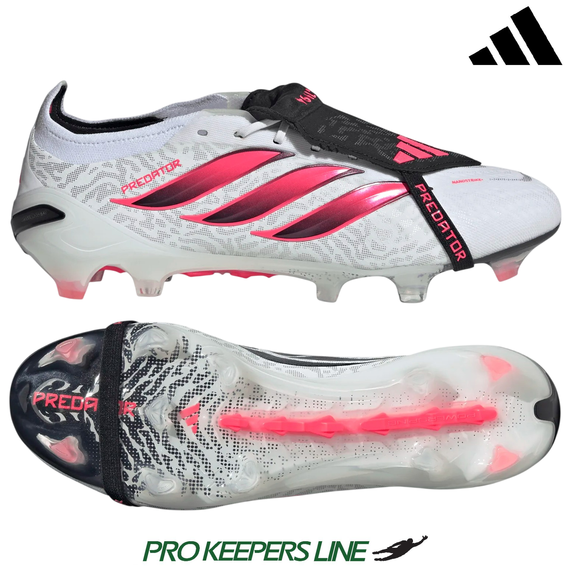 ADIDAS PREDATOR ELITE FT FG WHITE/SOLAR TURQUOISE/BLACK