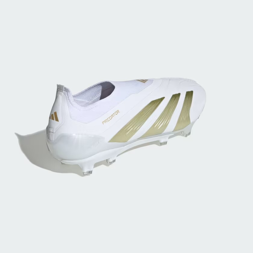 ADIDAS PREDATOR ELITE LL FG FOOTWEAR WHITE/METALLIC GOLD/FOOTWEAR