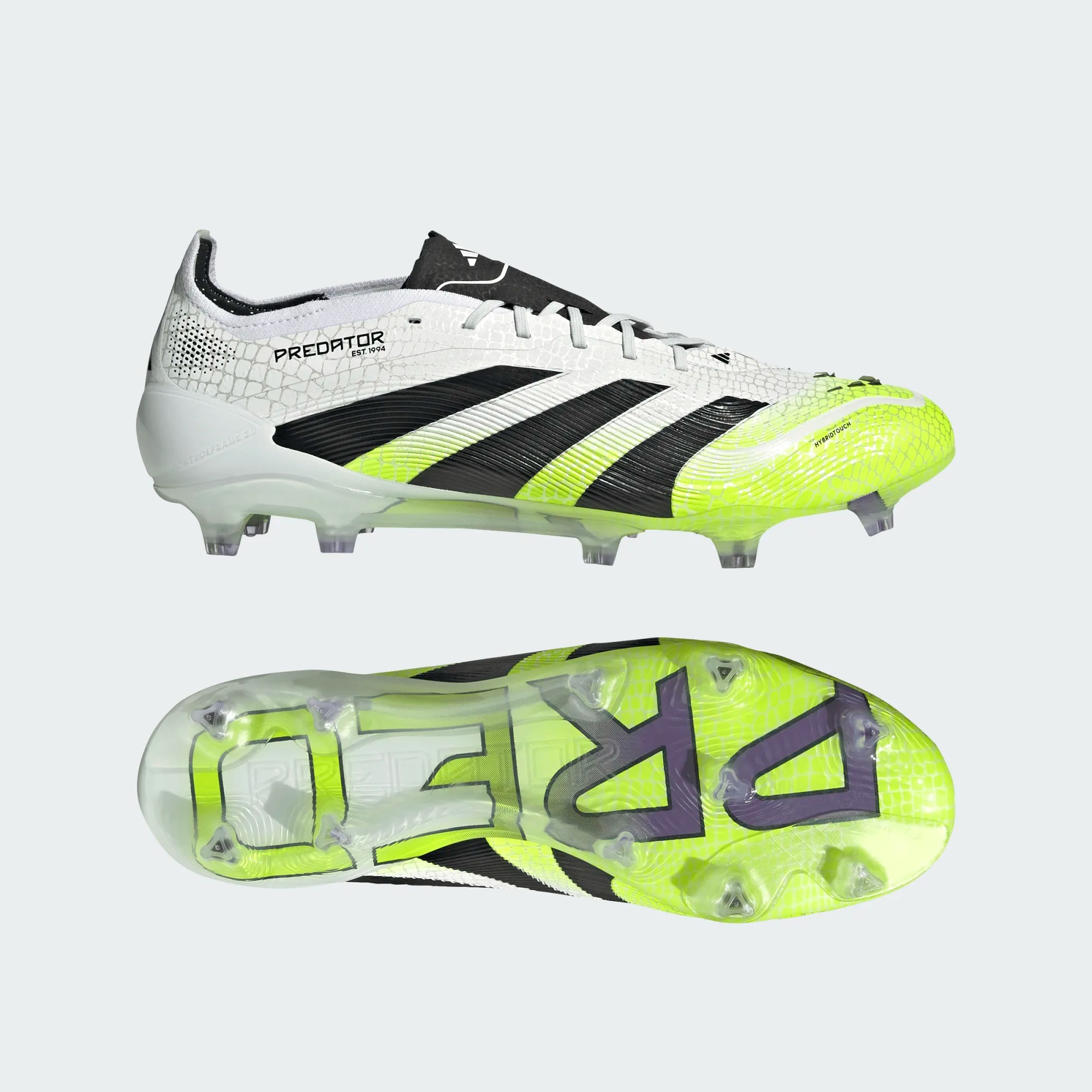 ADIDAS PREDATOR ELITE FG WHITE/BLACK/LUCID LEMON ADIDAS PREDATOR ELITE FG WHITE/BLACK/LUCID LEMON