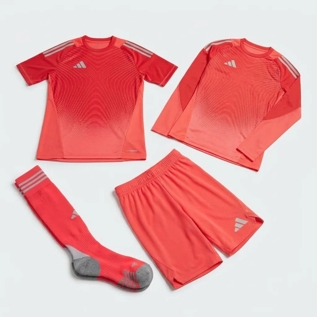 ADIDAS TIRO25 SHOCK RED SET