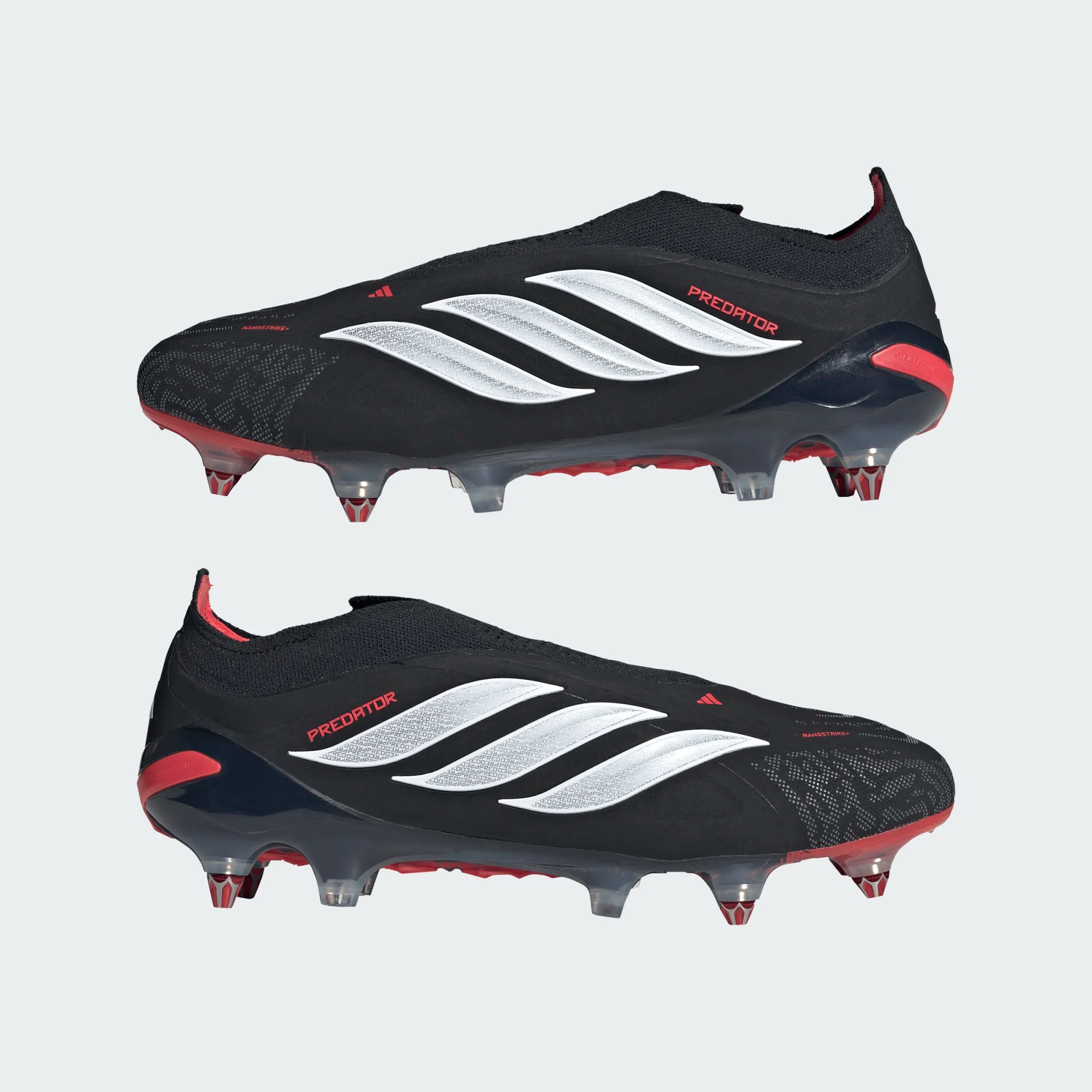 ADIDAS PREDATOR ELITE LL SG BLACK/WHITE/LUCID RED