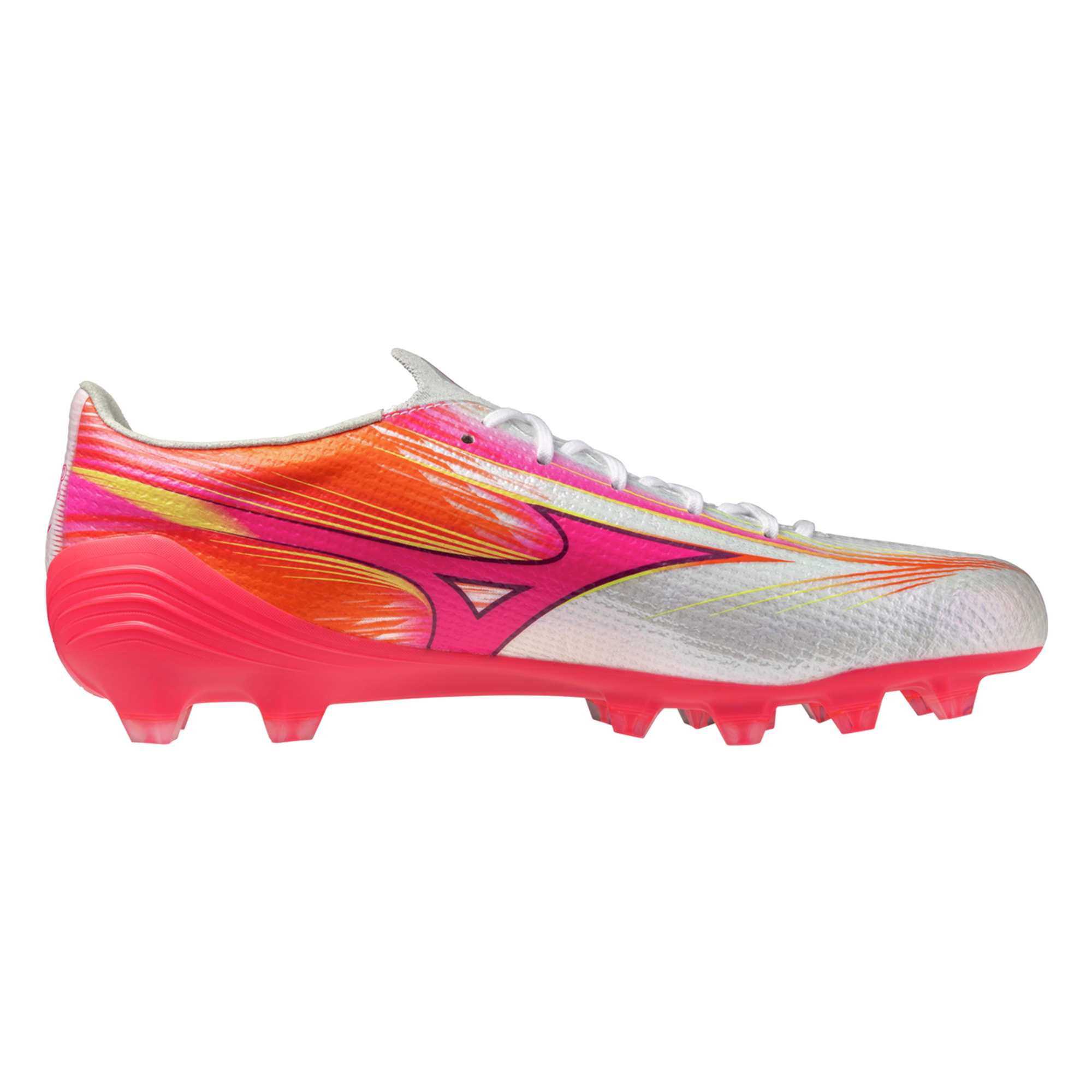 MIZUNO ALPHA III JAPAN FG WHITE/FUCHSIA PURPLE