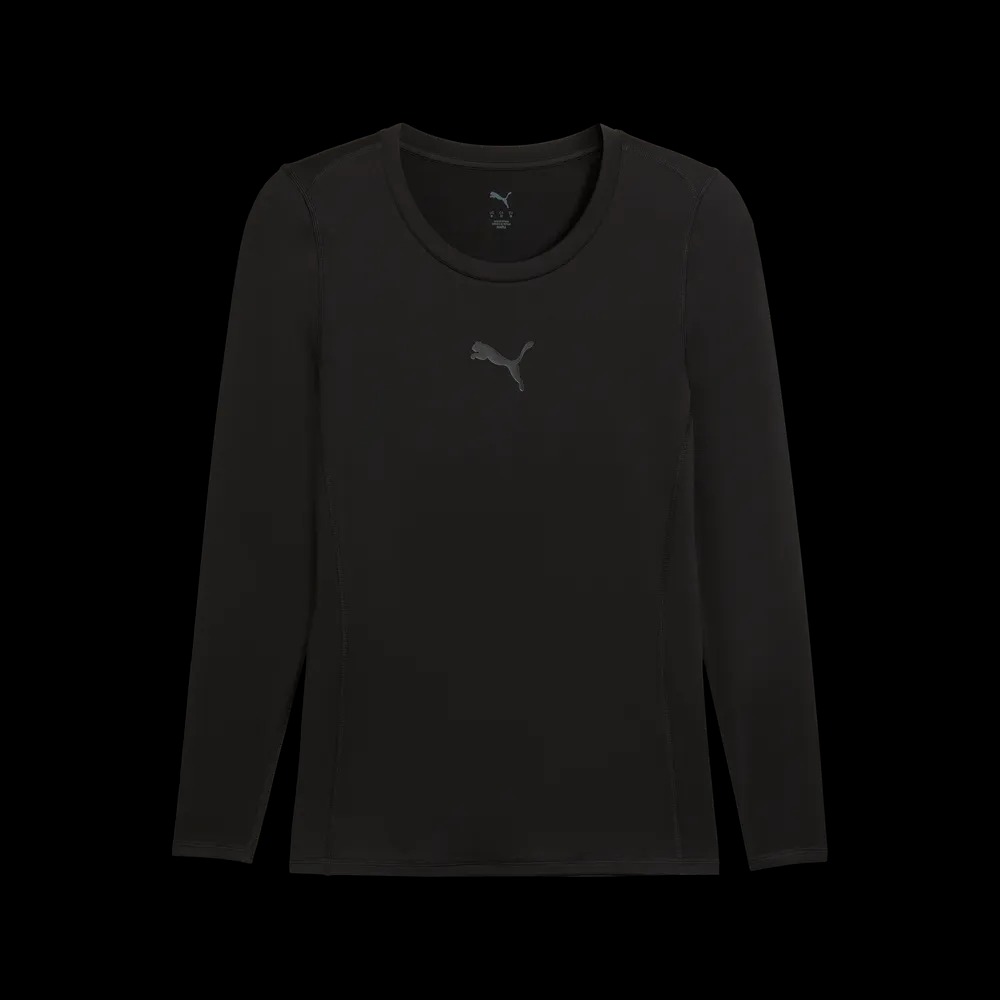 PUMA teamLIGA26 BASELAYER TEE LS PUMA BLACK