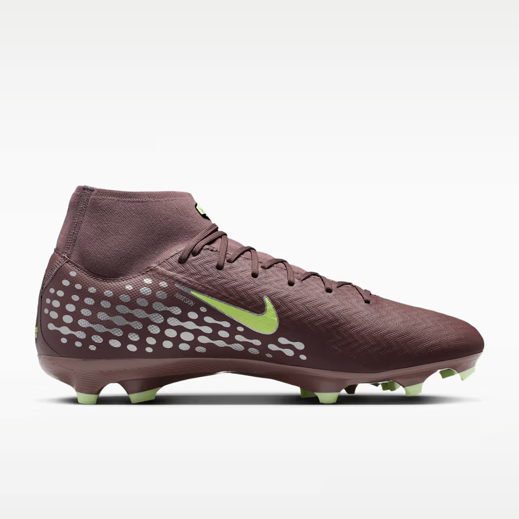 NIKE ZOOM MERCURIAL SUPERFLY 10 ACADEMY KM FG/MG PLUM ECLIPSE/METALLIC