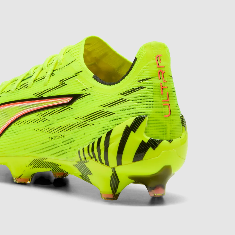 PUMA ULTRA 6 ULTIMATE FG YELLOW ALERT-PUMA BLACK-GLOWING RED