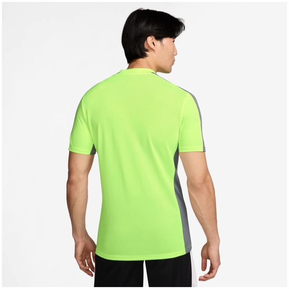 NIKE ACADEMY MEN DRI-FIT FOOTBALLSHIRT VOLT/COOL GREY/BLACK