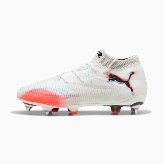 PUMA FUTURE 8 ULTIMATE MXSG PUMA WHITE-PUMA BLACK-GLOWING RED