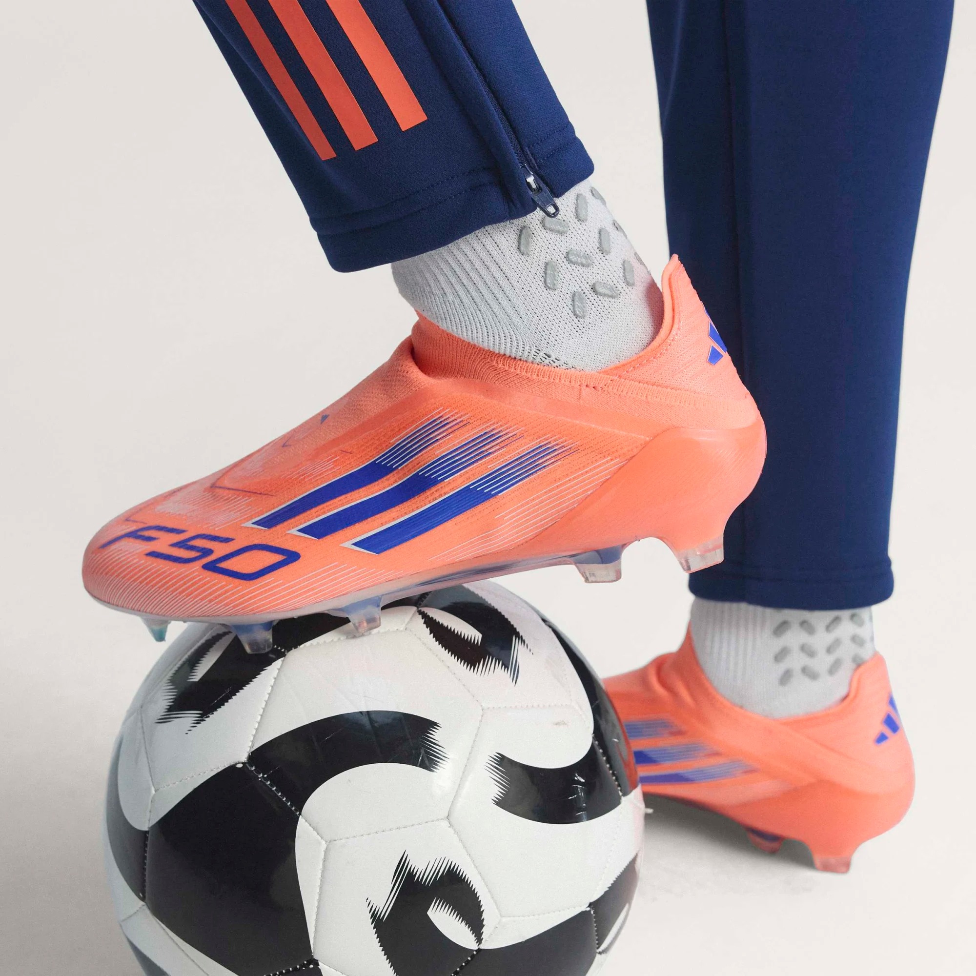 ADIDAS F50 ELITE LL FG BEAM ORANGE/LUCID BLUE/WHITE | UK 8.5 (US 9