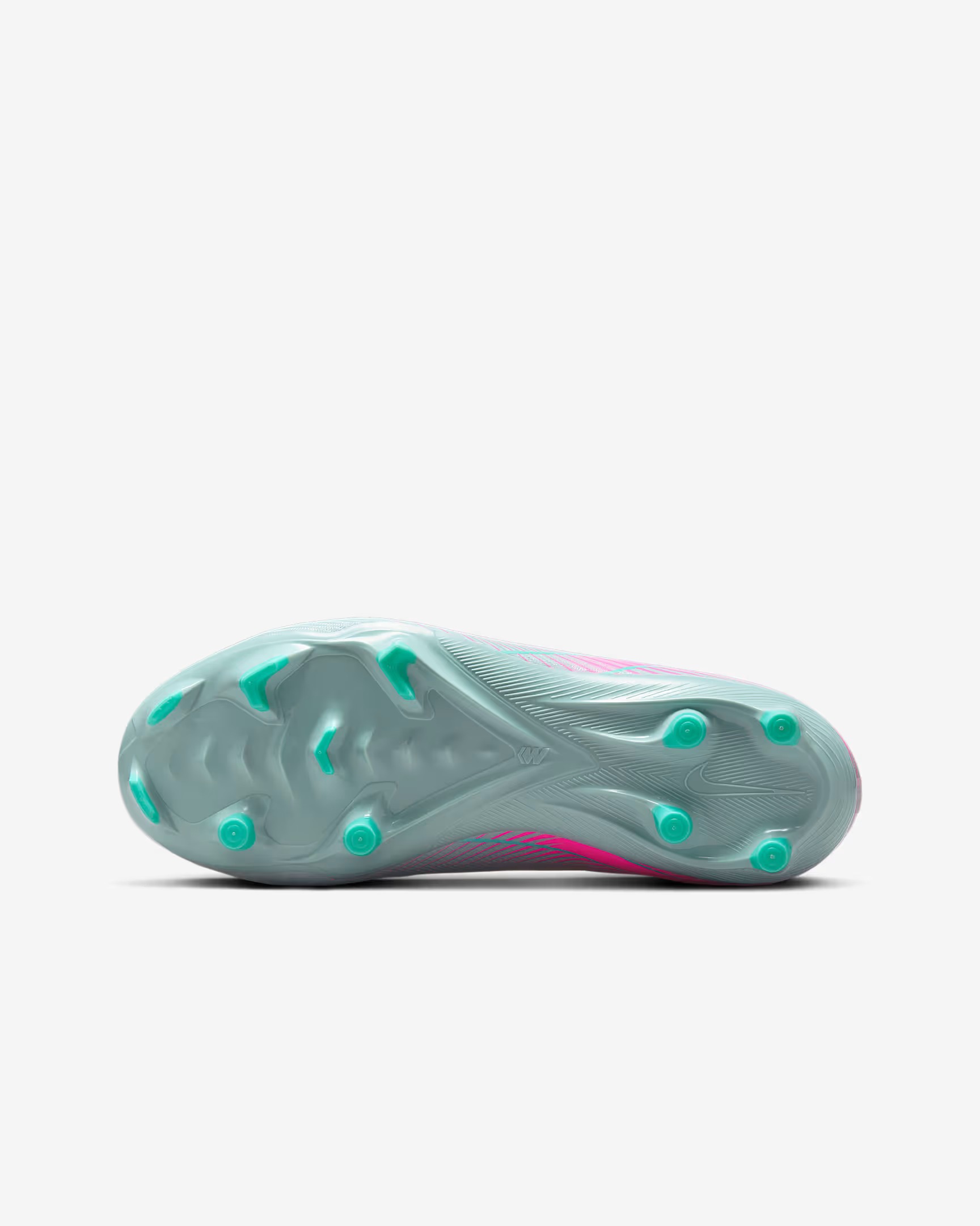 NIKE JR ZOOM VAPOR 16 ACADEMY FG/MG OCEAN CUBE/PINK BLAST