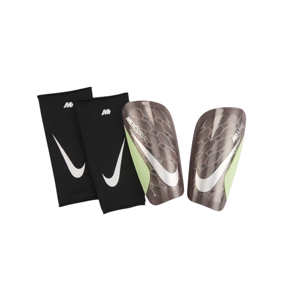 NIKE MERCURIAL LITE KILIAN MBAPPÉ MALT/BARELY VOLT/METALLIC SILVER