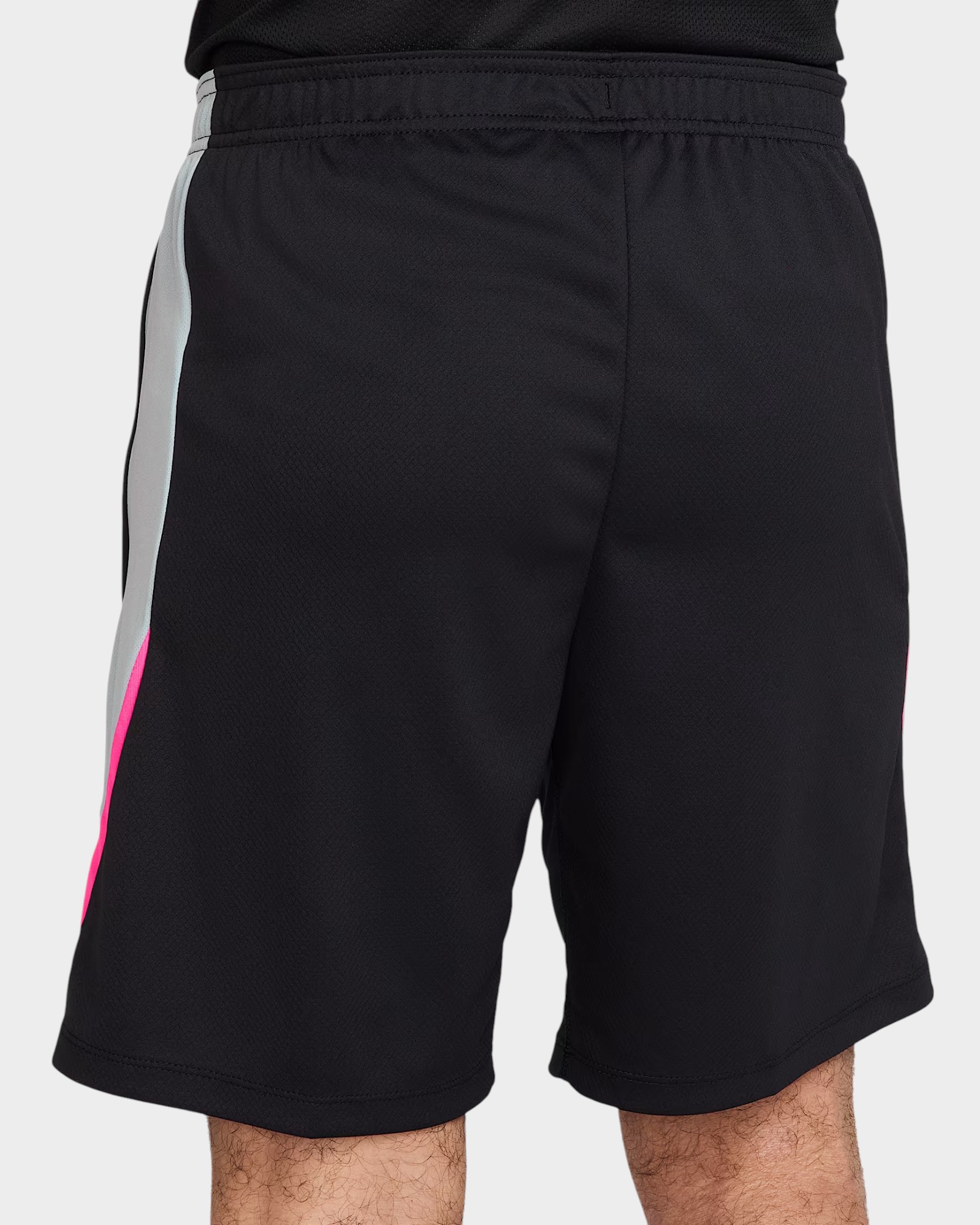 NIKE STRIKE MEN'S DRI-FIT SHORT BLACK/OCEAN CUBE/HYPER PINK