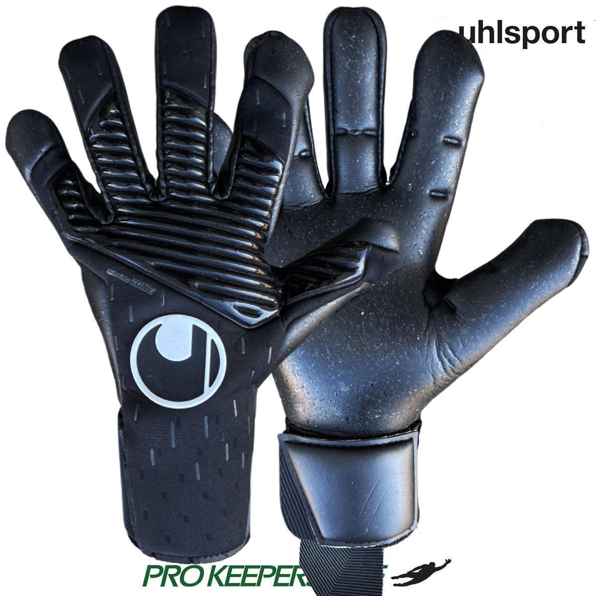 UHLSPORT SPEED CONTACT BLACK SUPERGRIP+ HN #337