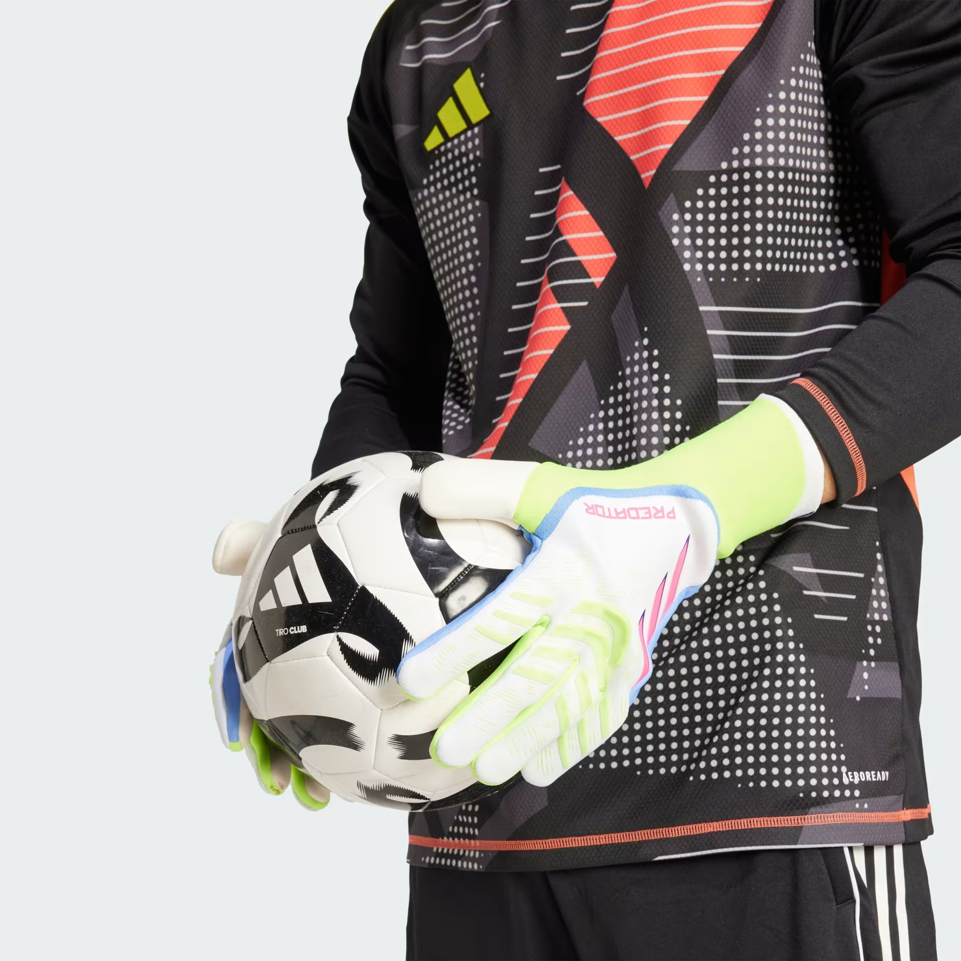 ADIDAS PREDATOR GL PRO WHITE/LUCID LEMON/LUCID PINK