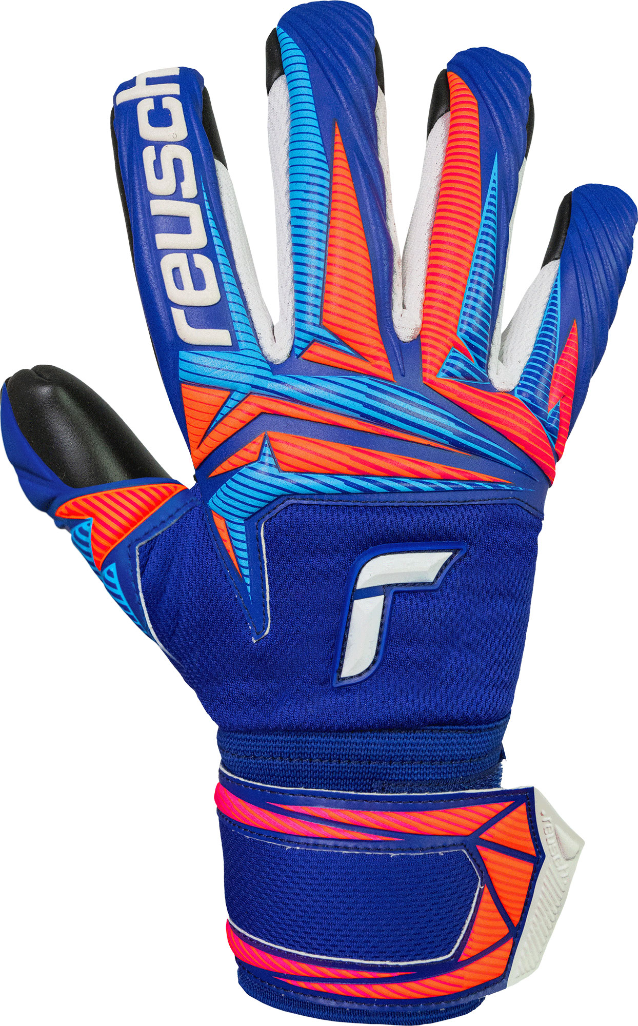 REUSCH ATTRAKT INFINITY EVOLUTION NC JUNIOR SHARP BLUE / SHOCKING ORANGE / BLACK