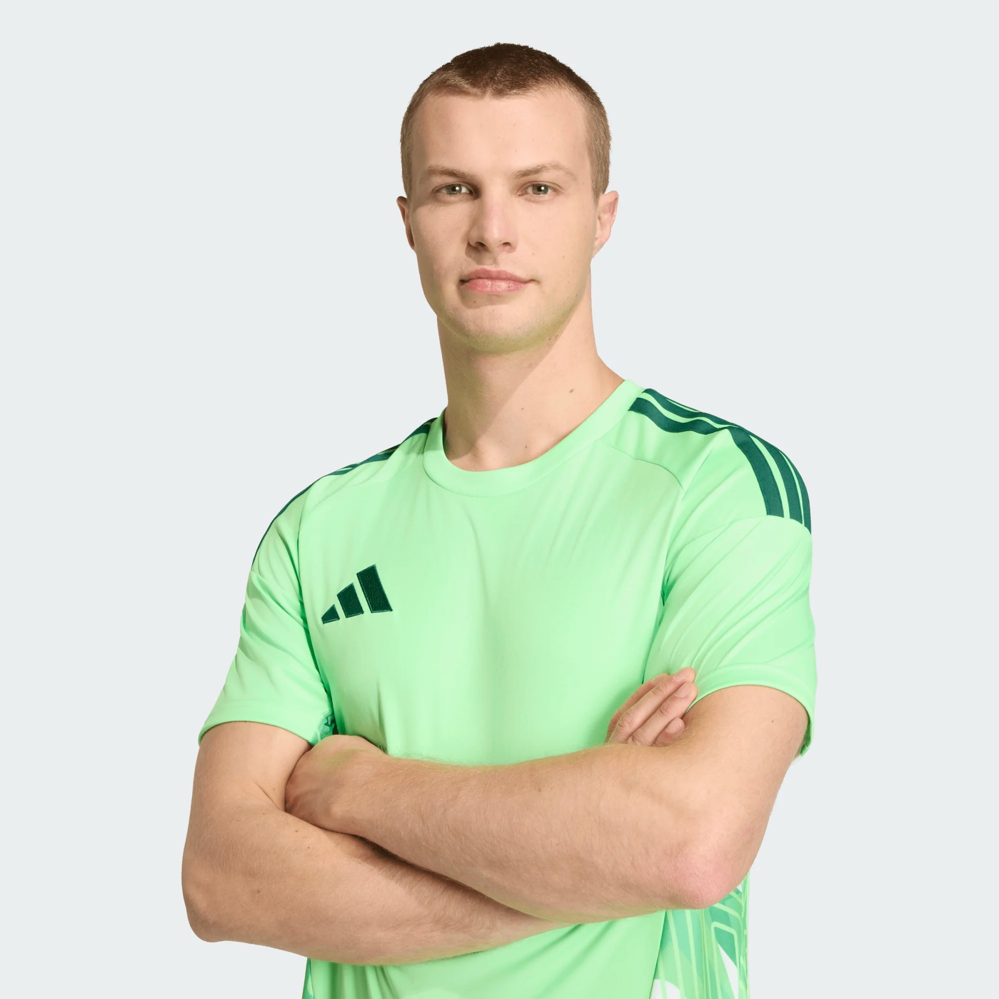 ADIDAS TIRO26 COMPETITION GK JERSEY SHORT SLEEVE LIME BURST