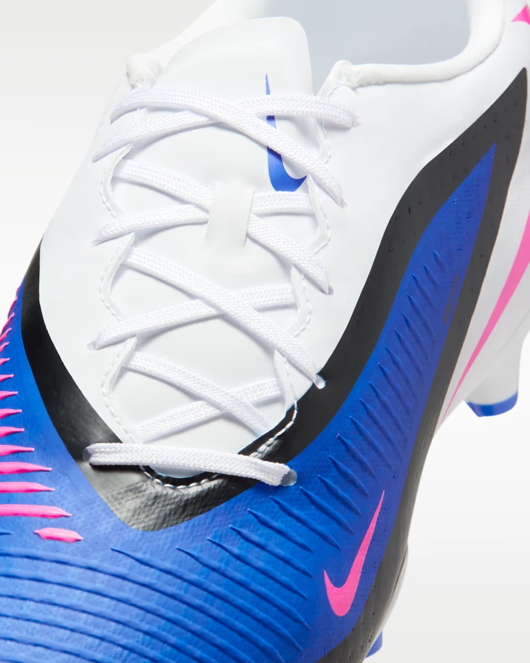 NIKE PHANTOM 6 LOW ACADEMY FG/MG RACER BLUE/PINK