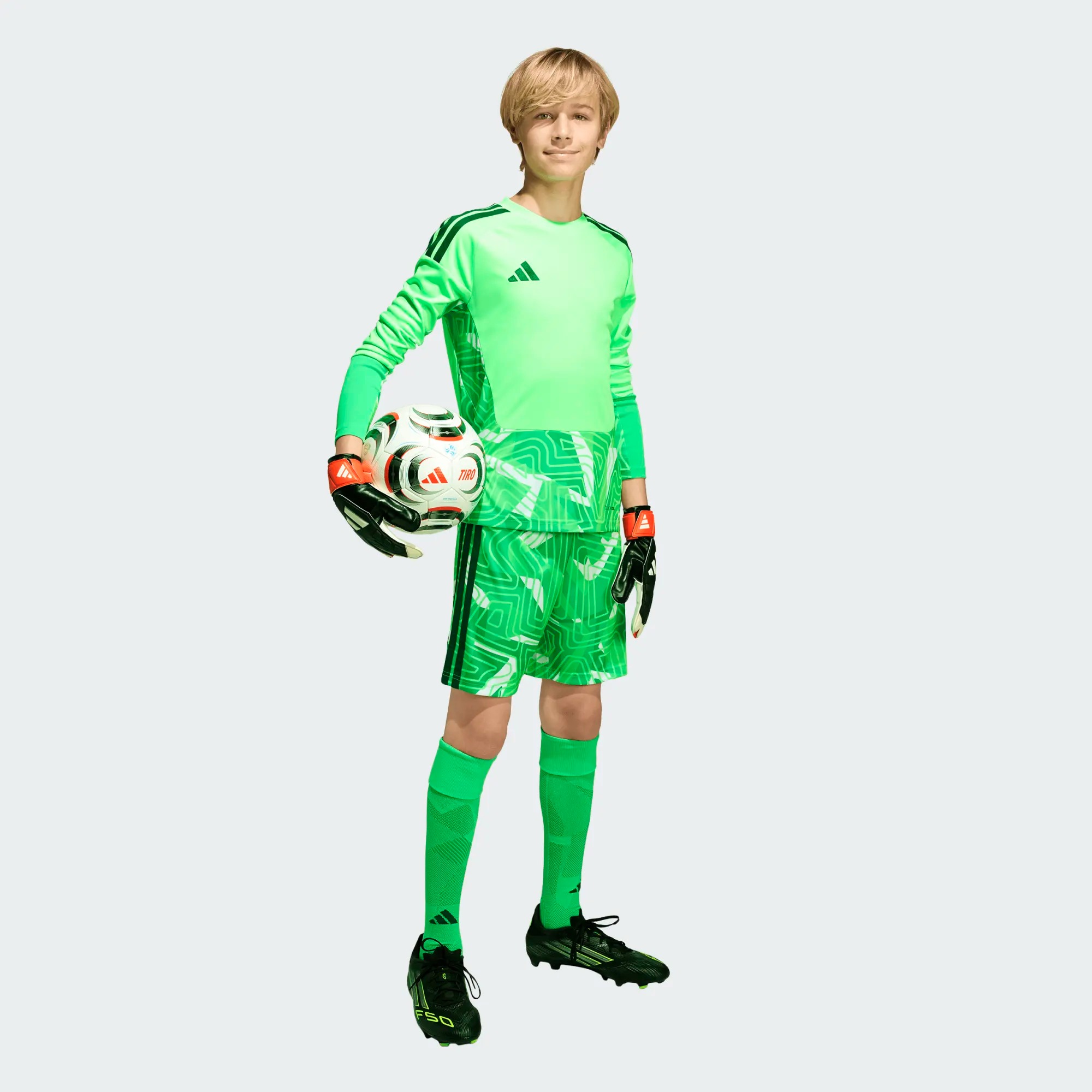 ADIDAS TIRO26 COMPETITION GK JERSEY LS LIME BURST JUNIOR