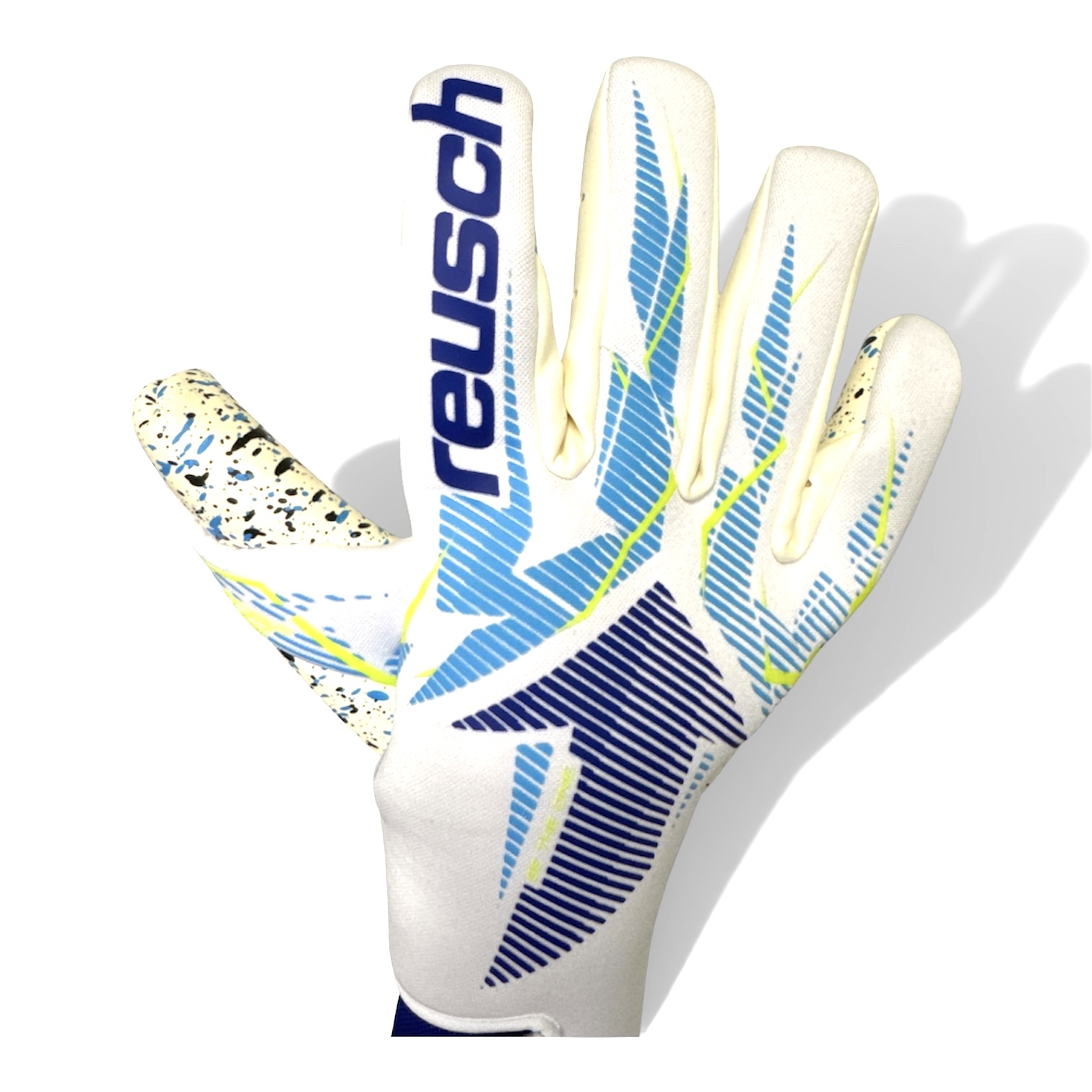 REUSCH FASTGRIP FUSION WHITE/BLUE SMU