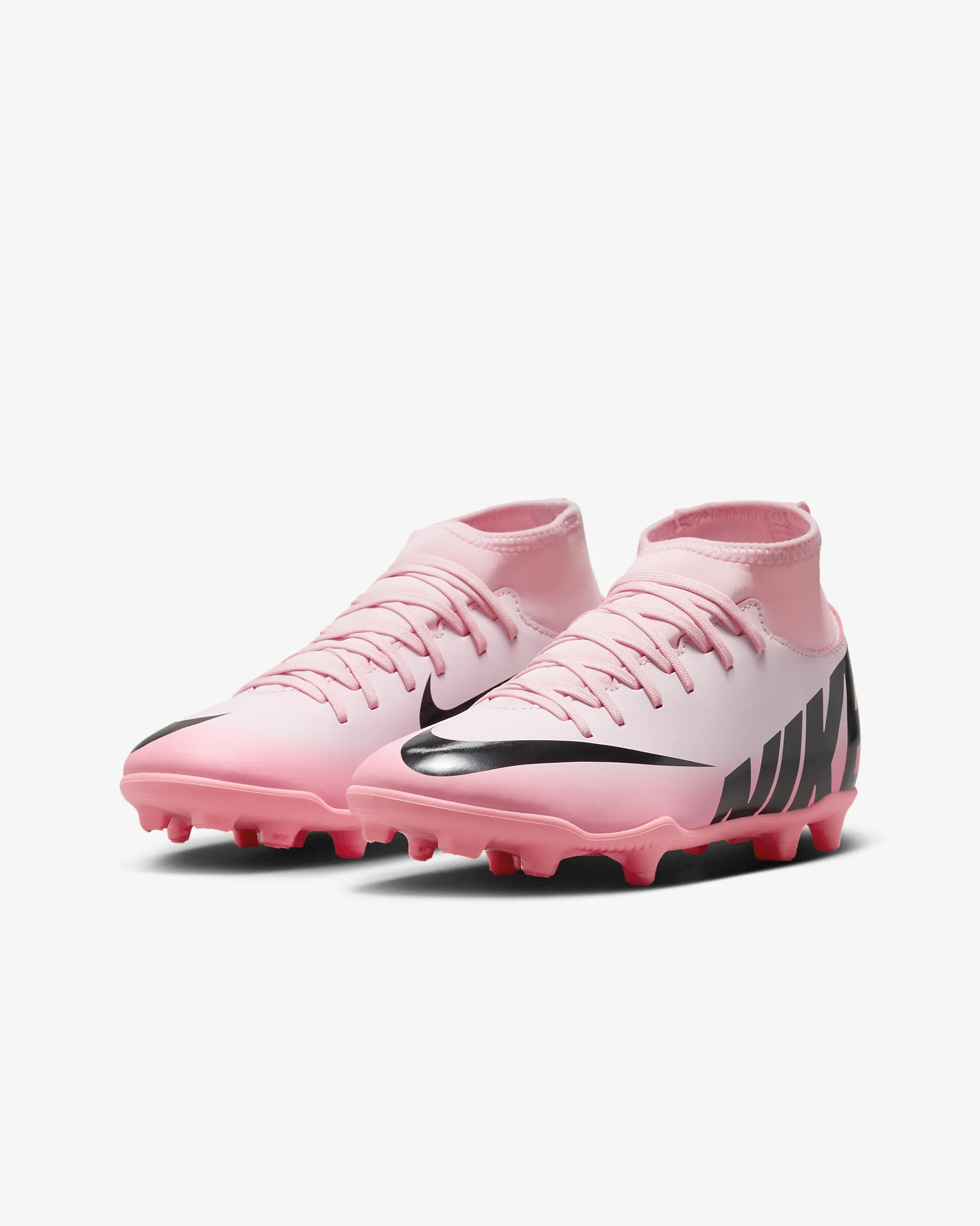 NIKE JR MERCURIAL SUPERFLY CLUB PINK FOAM/BLACK