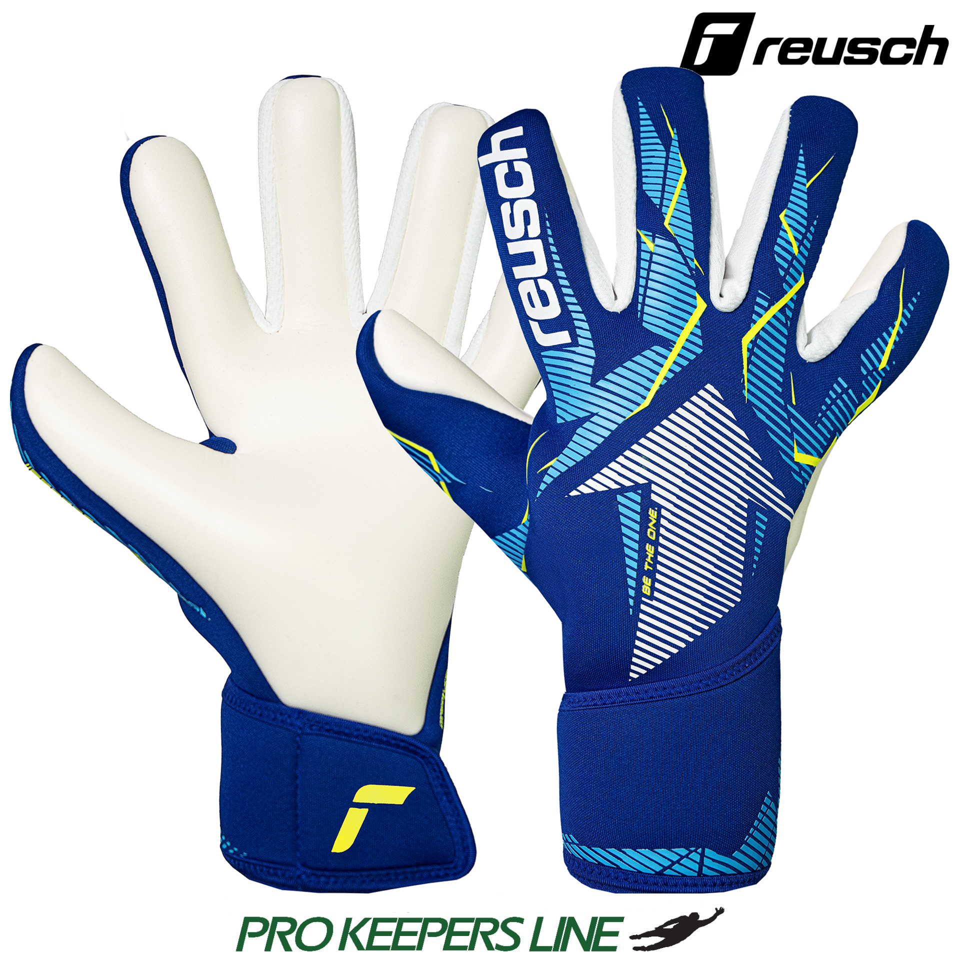 REUSCH FASTGRIP ADVANCE JUNIOR SHARP BLUE/WHITE